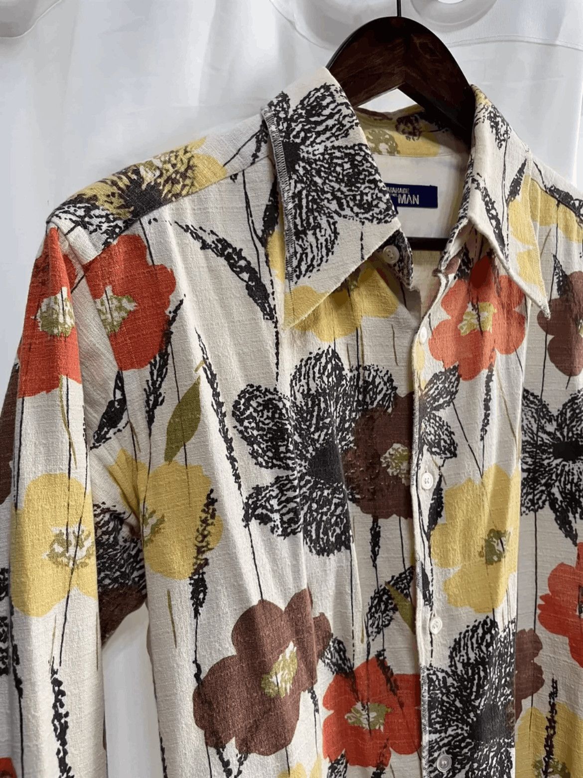 Junya Watanabe Junya Watanabe Flower Print Shirt Size US M / EU 48-50 / 2 - 3 Thumbnail