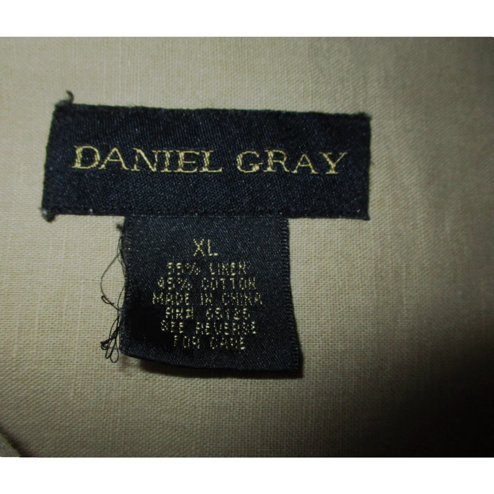 Vintage Daniel Gray Tan Short Sleeve Linen Shirt Size XL User: Daniel Gray Tan Short Sleeve Linen Shirt Size XL Size US XL / EU 56 / 4 - 6 Thumbnail