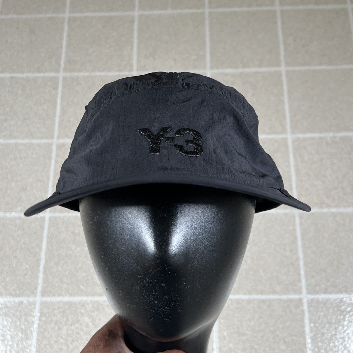 Yohji Yamamoto Adidas Y-3 Yohji Yamamoto Black Cycling / Running Hat Cap Size ONE SIZE - 1 Thumbnail