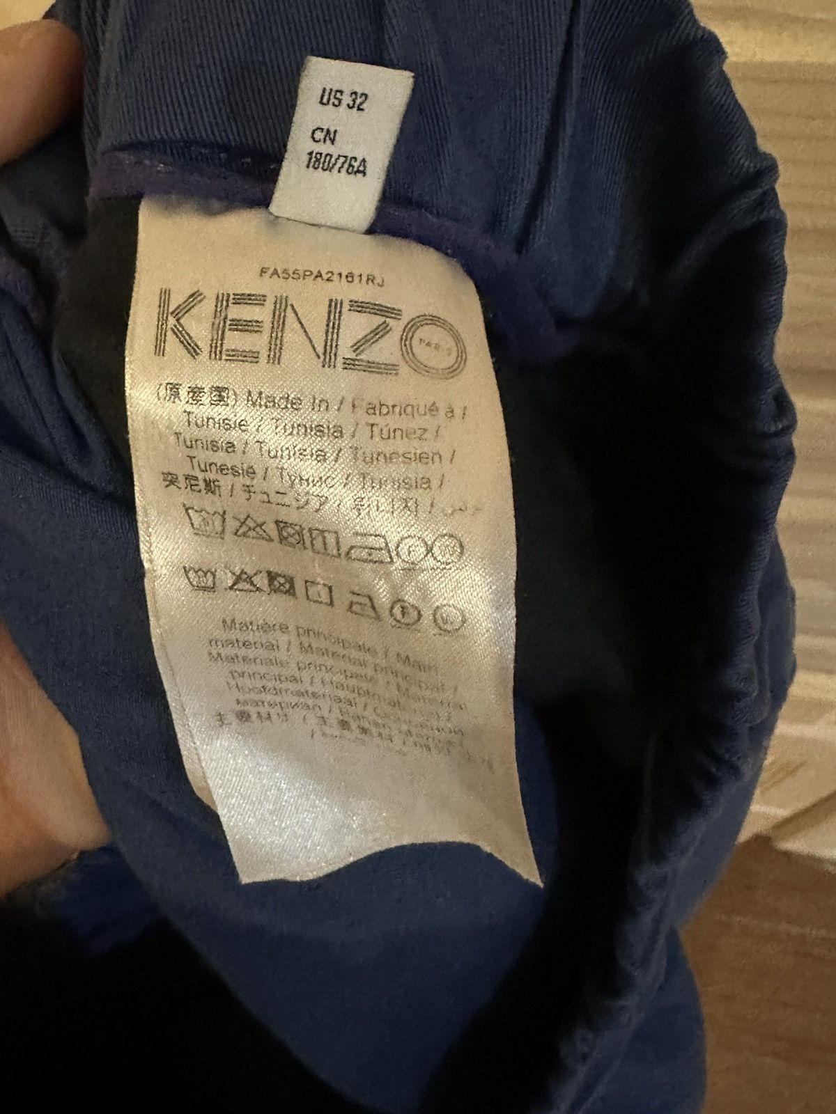 Kenzo Kenzo paris nigo blue cargo pants Size US 34 / EU 50 - 10 Thumbnail