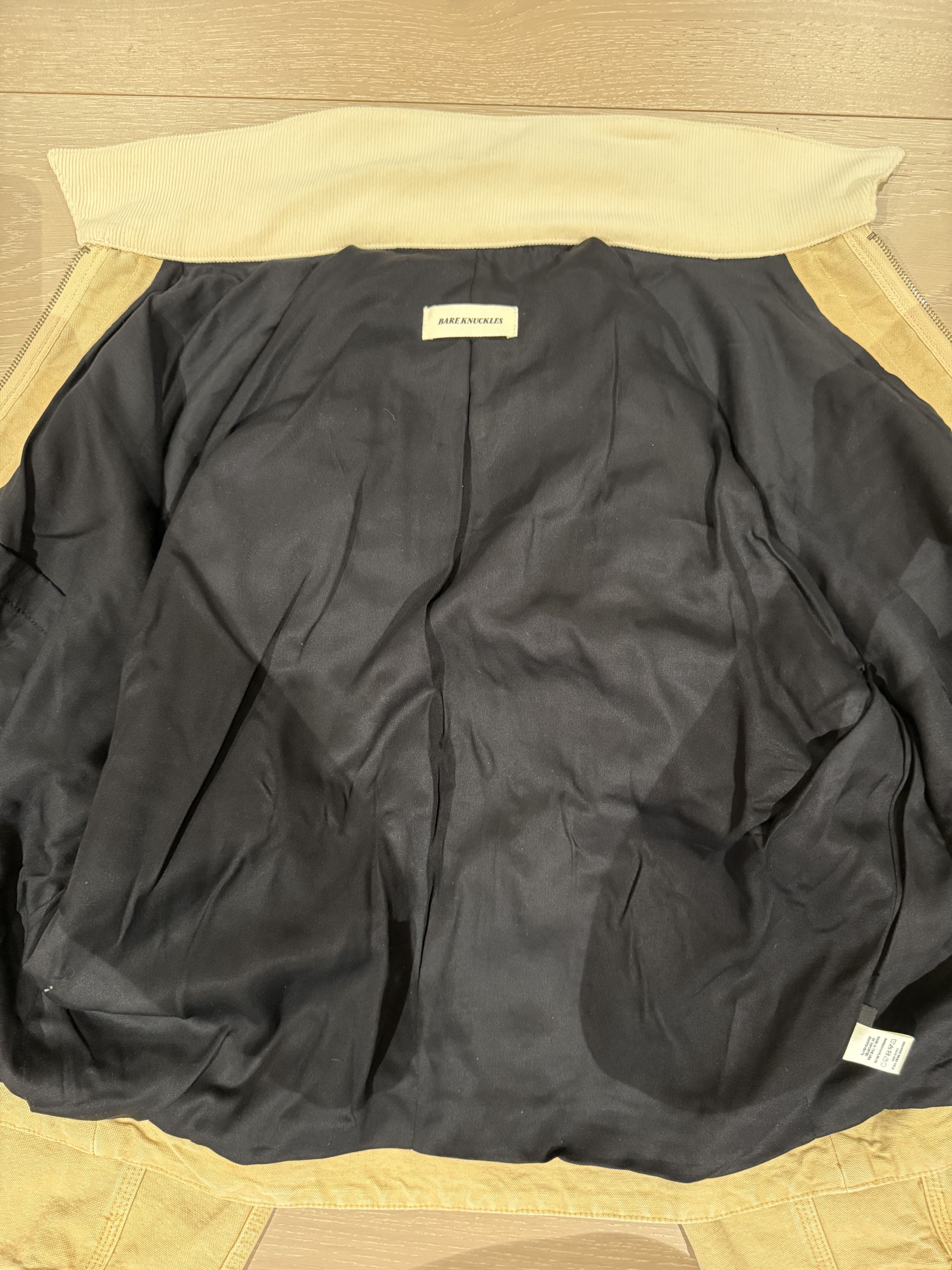 Bare Knuckles 💚 Bare Knuckles Canvas Work Jacket Washed Tan Medium NEW Size US M / EU 48-50 / 2 - 14 Thumbnail