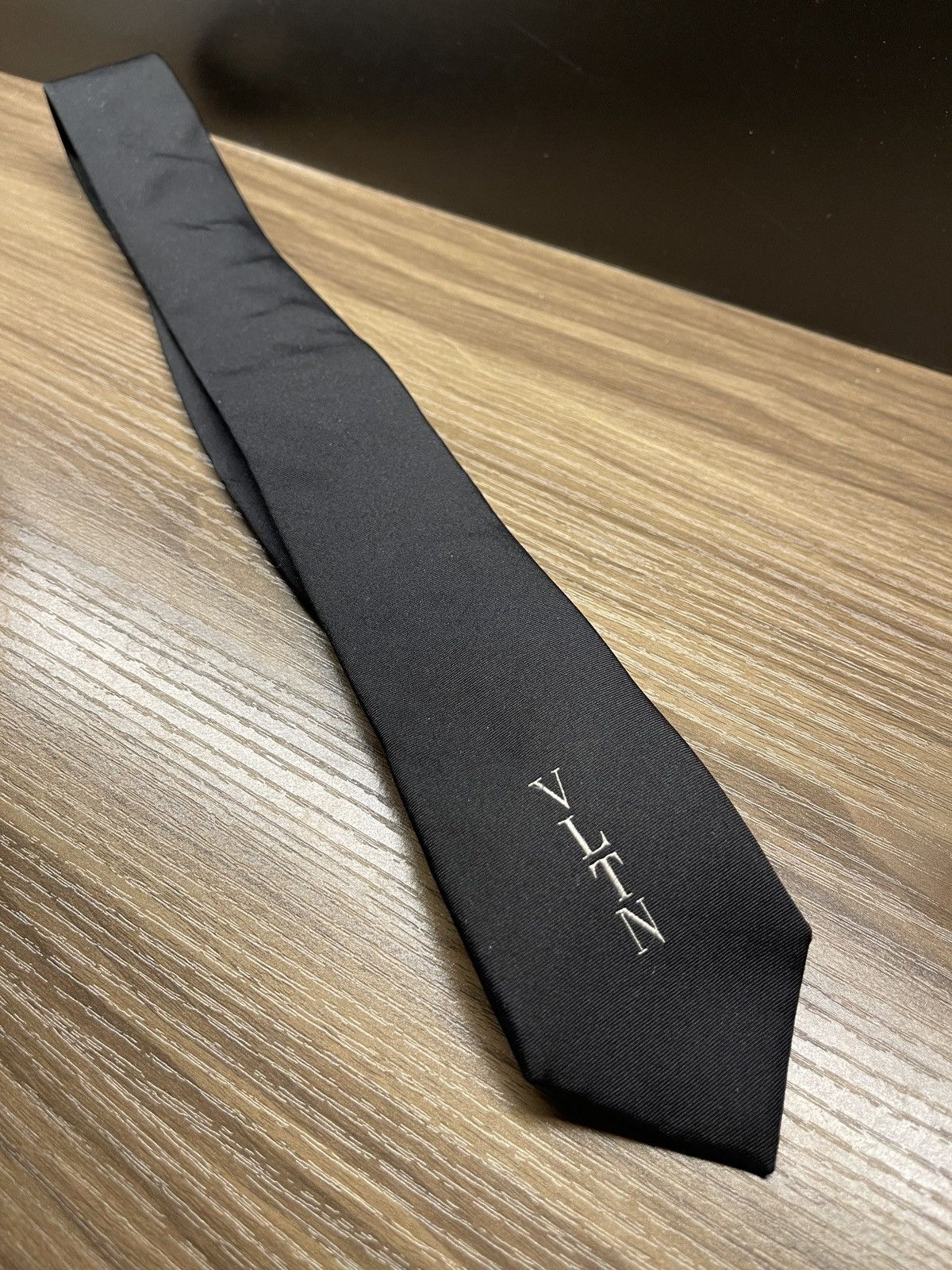 Valentino Valentino VLTN Tie Black Size ONE SIZE - 1 Thumbnail