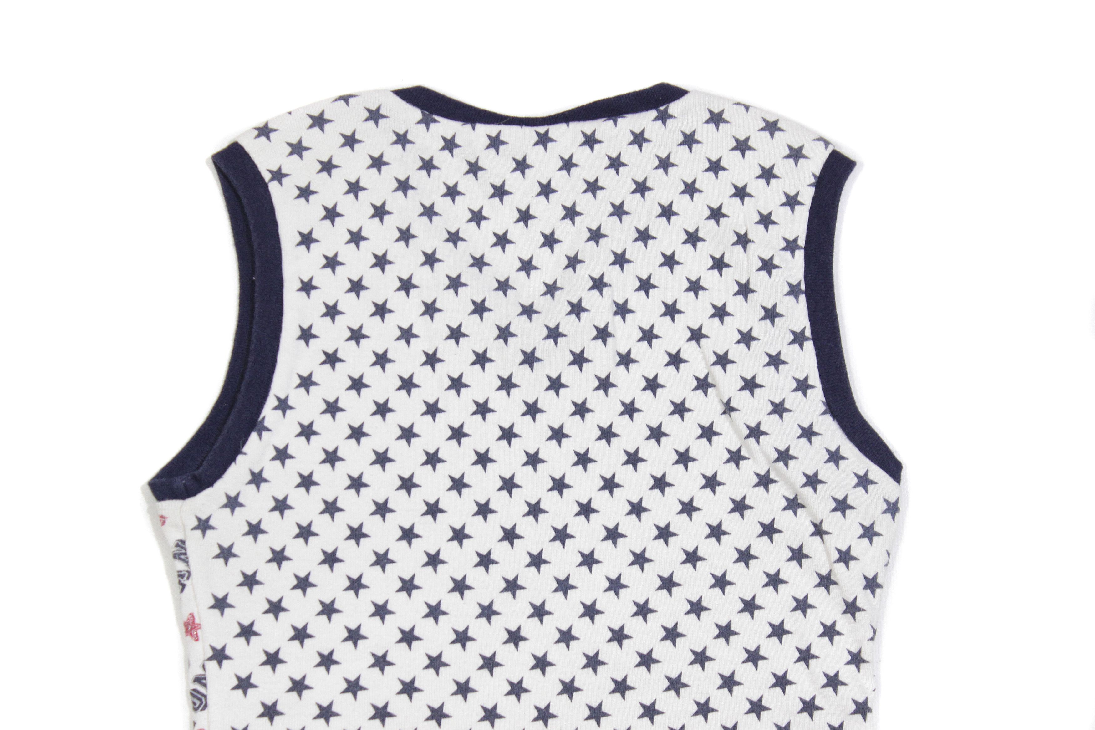 Tommy Hilfiger Y2K Monogram Tank Top Vintage Size XS / US 0-2 / IT 36-38 - 4 Thumbnail