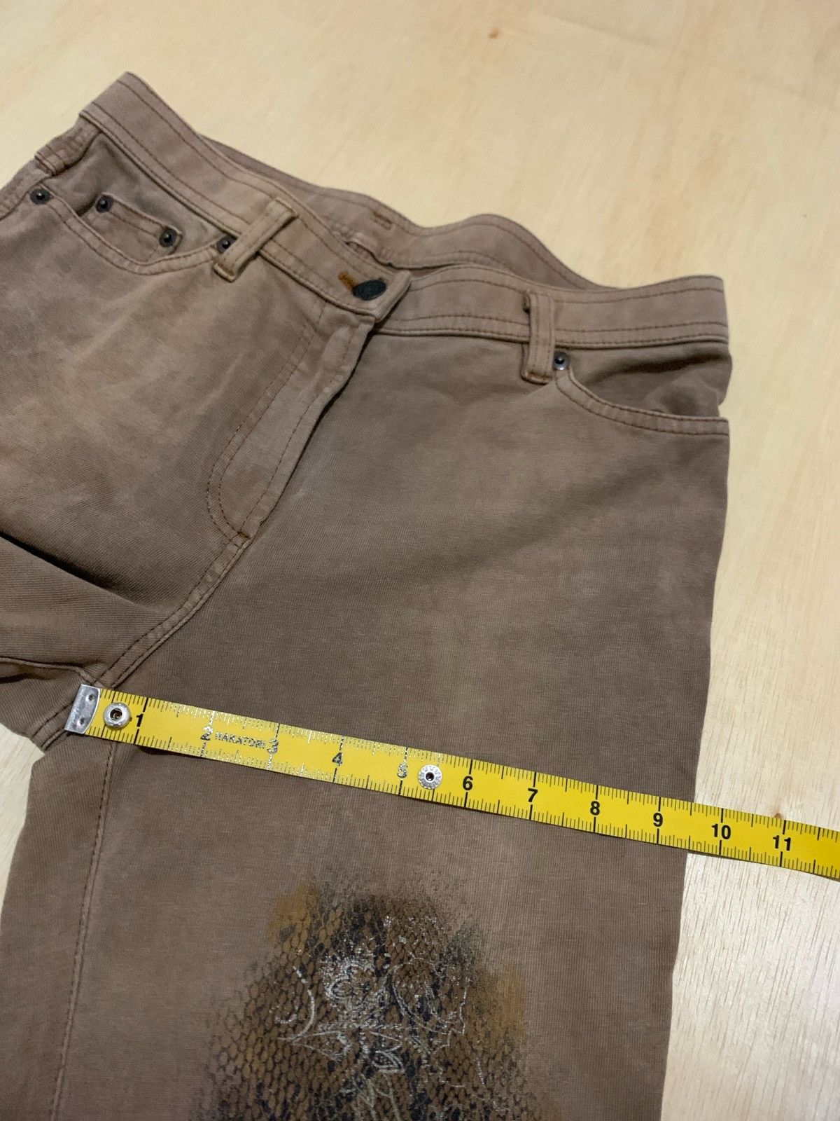 If Six Was Nine × Japanese Brand × Vintage Vintage Japanese GK Snake Scales Pants Size US 28 / EU 44 - 14 Thumbnail