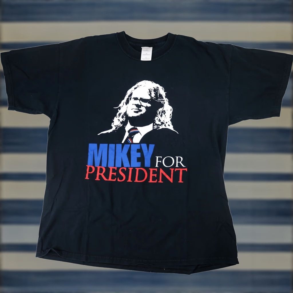 Vintage VINTAGE Orange County Choppers "Mikey for President" Mens XL Graphic T Shirt Size US XL / EU 56 / 4 - 1 Thumbnail