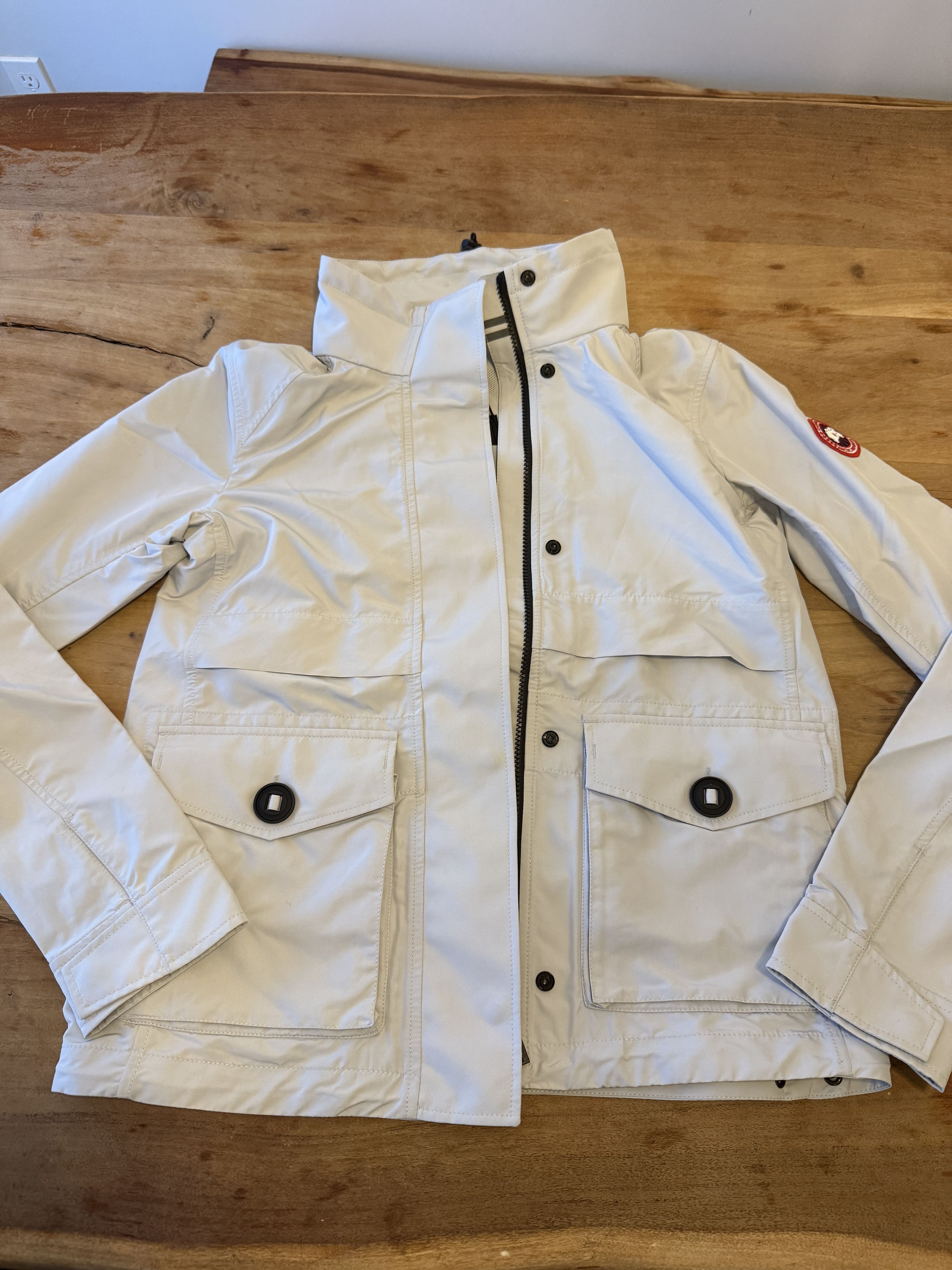 Canada Goose Canada Goose Elmira Jacket - Size Small - Silverbirch Size S / US 4 / IT 40 - 1 Thumbnail