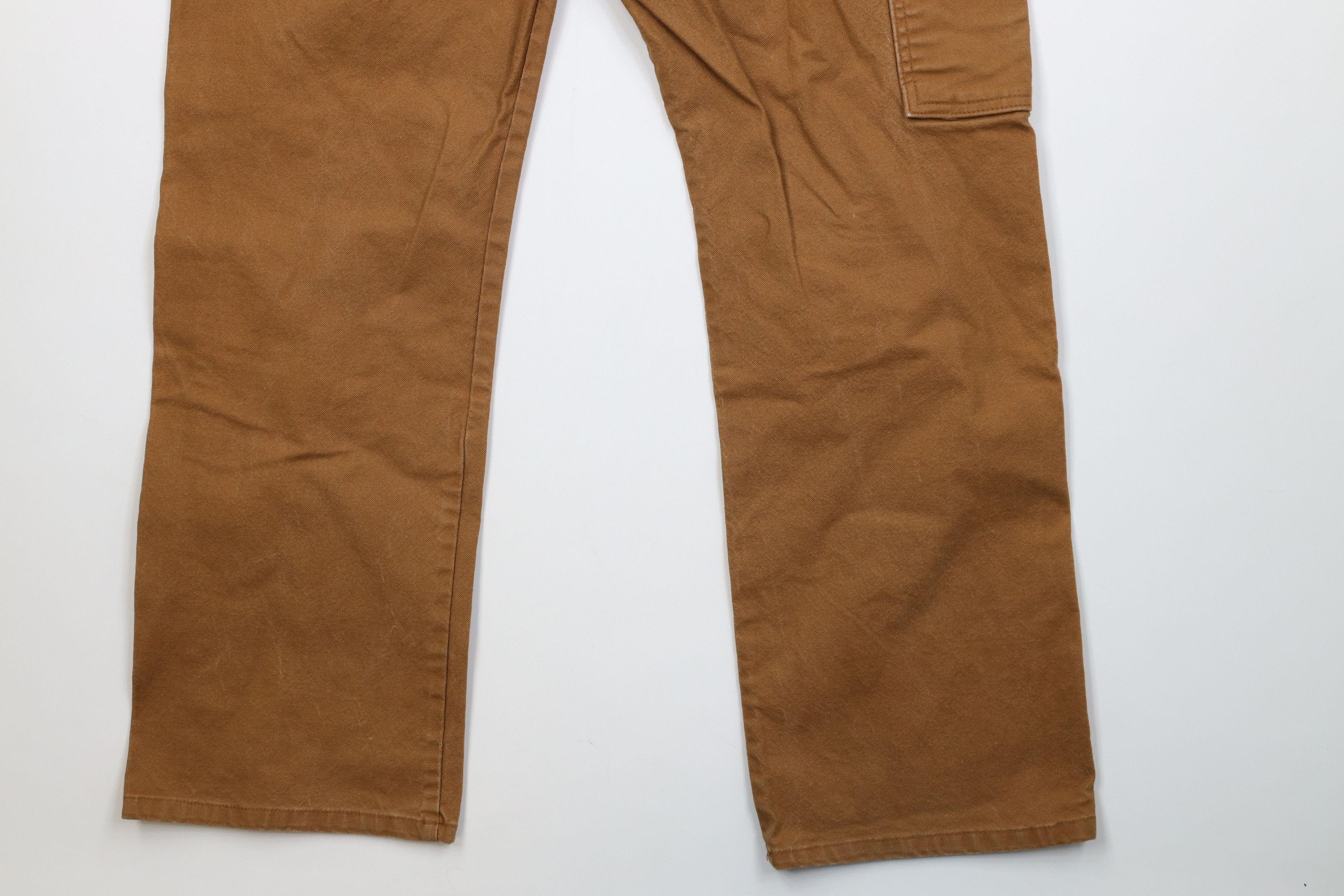 Dickies Vintage Y2K Dickies Wide Leg Dungaree Pants Duck Brown Size US 32 / EU 48 - 15 Thumbnail