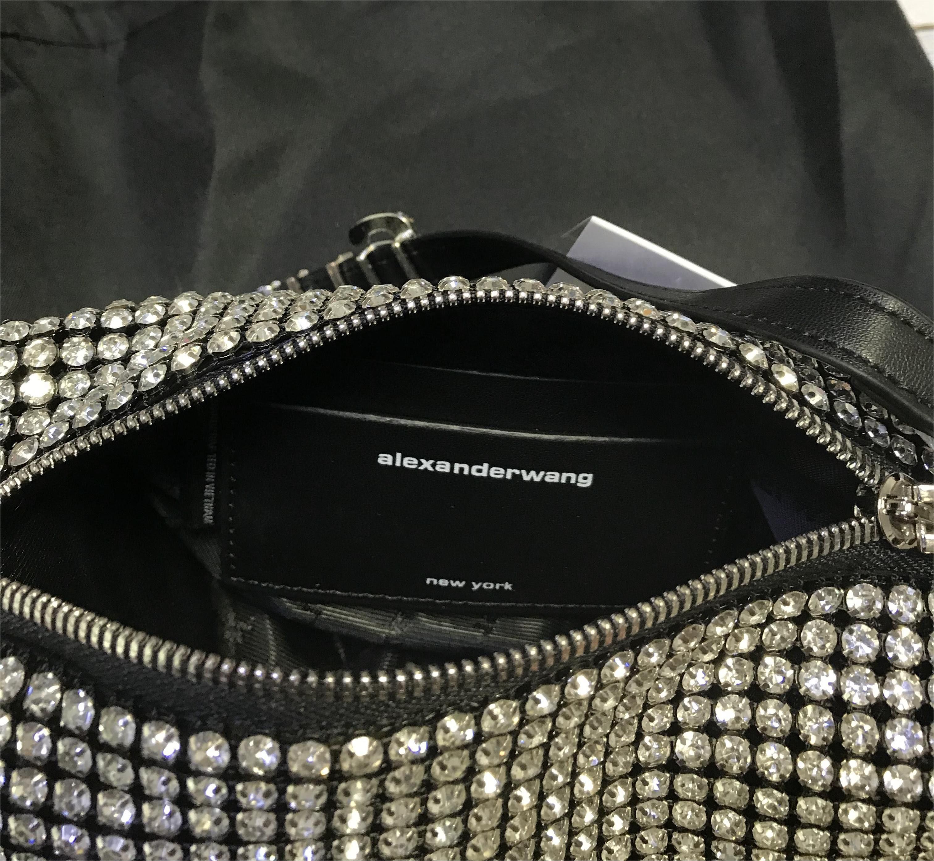 Alexander Wang Alexander Wang logo Crystal Bag Shoulder bag Size ONE SIZE - 10 Thumbnail