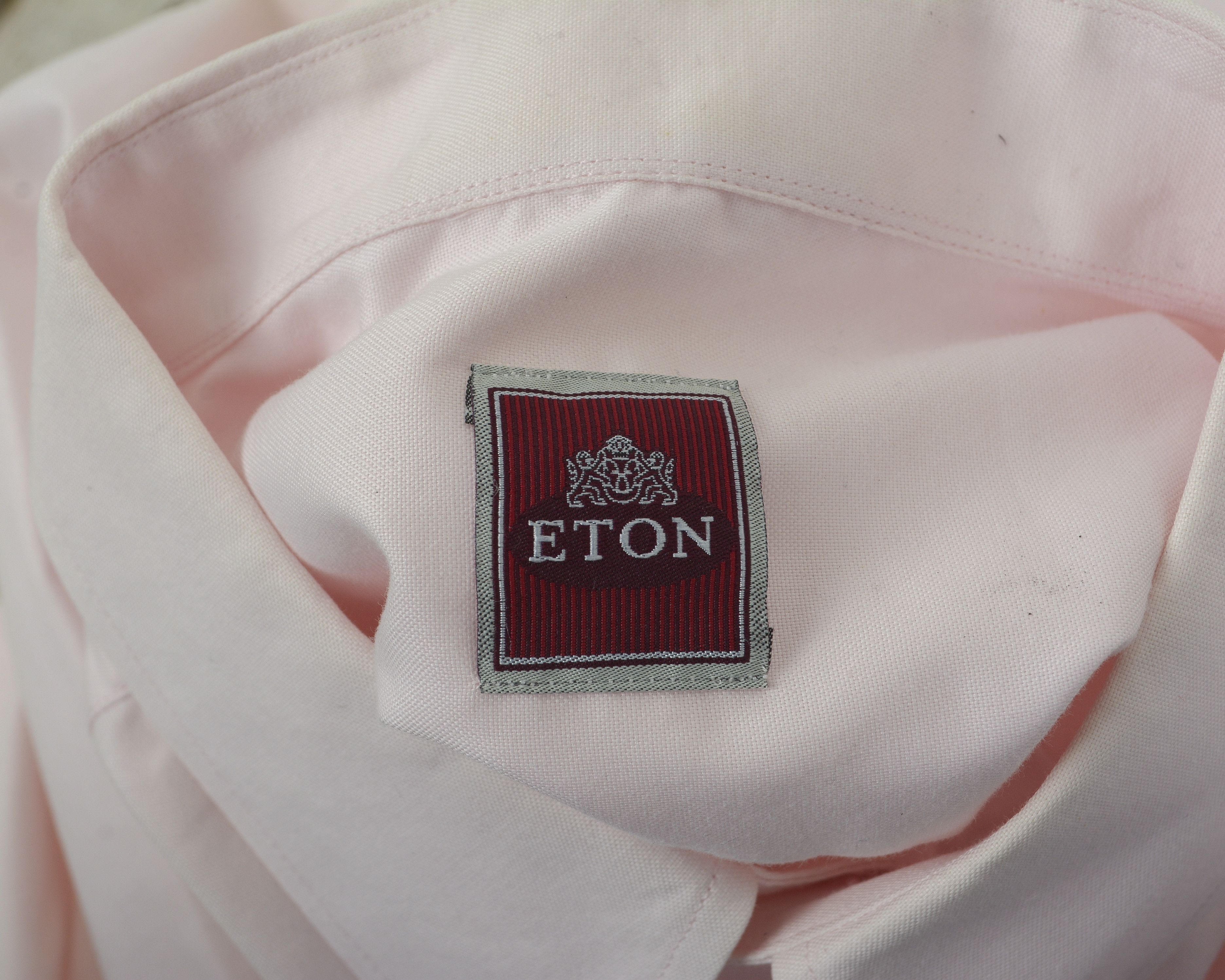 Eton ETON Quality Cotton Formal 16" Shirt Collared Casual Top Size 40R - 6 Thumbnail