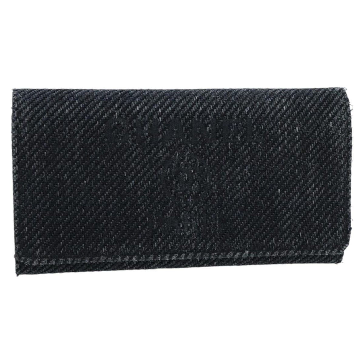 Chanel Grey Denim - Jeans Wallet (Pre-Owned) Size ONE SIZE - 1 Thumbnail