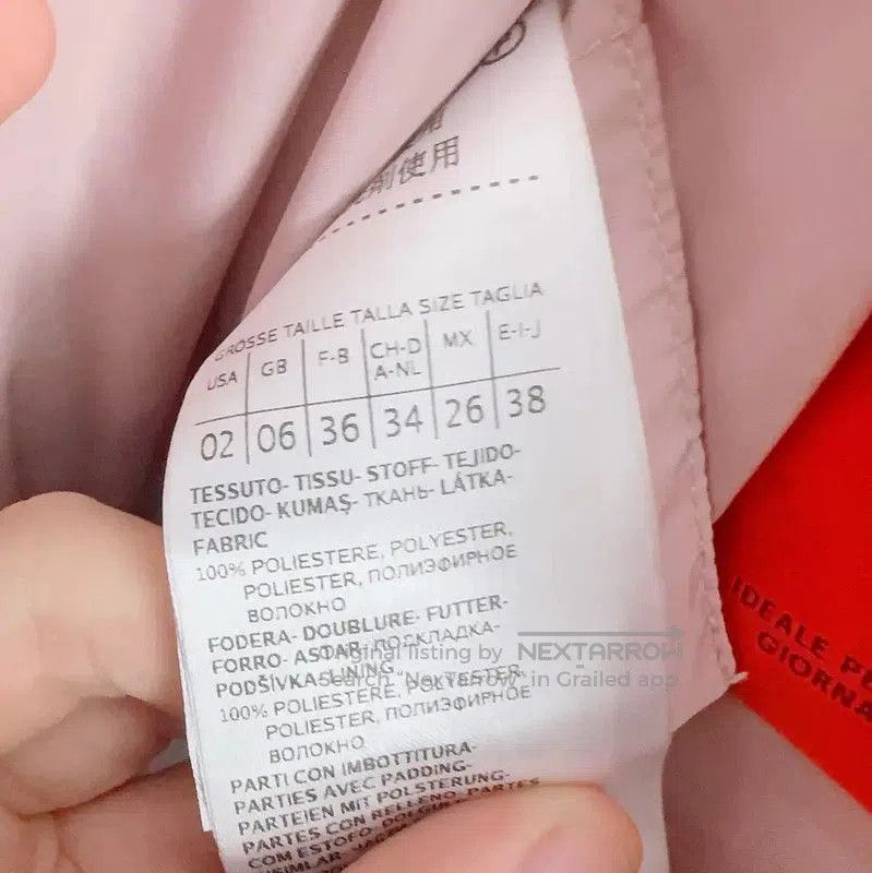 Max Mara MaxMara Pink Polyester Women's Cotton Jacket . Size S / US 4 / IT 40 - 4 Thumbnail
