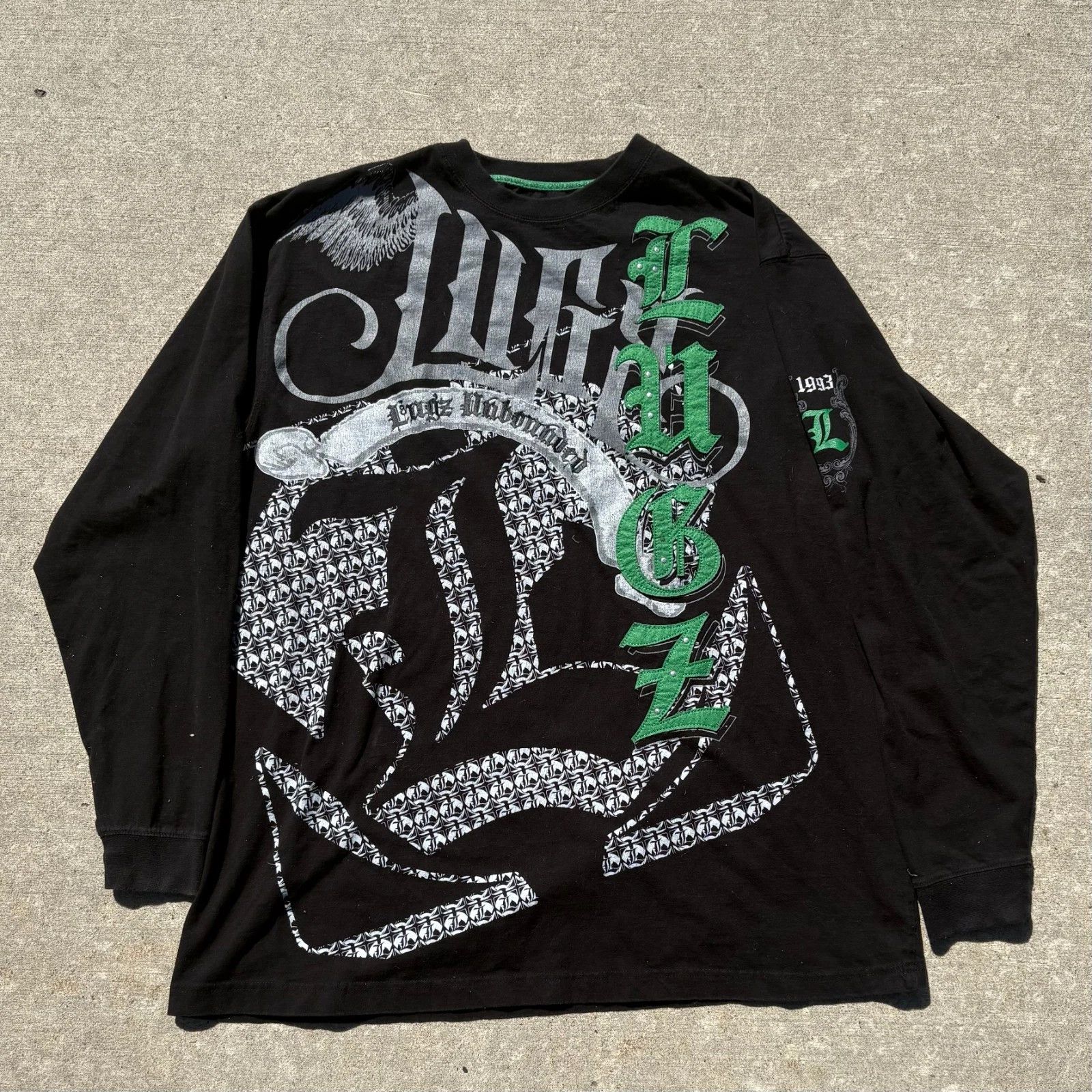Lugz LUGZ Unbounded Vintage 90s 3XL Streetwear X Hip Hop Size US XXL / EU 58 / 5 - 1 Thumbnail