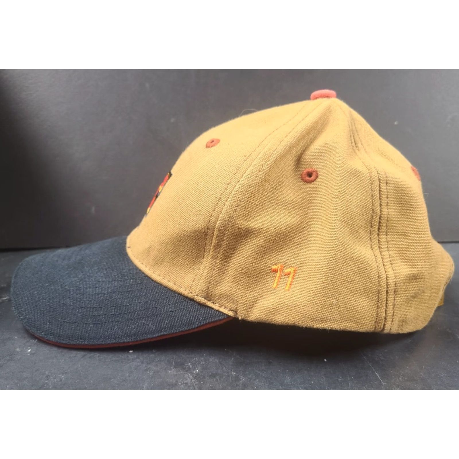 Forever 21 Pheasants Forever Hat Black 100%Cotton Embroidered Adjustable Strap Size ONE SIZE - 4 Thumbnail