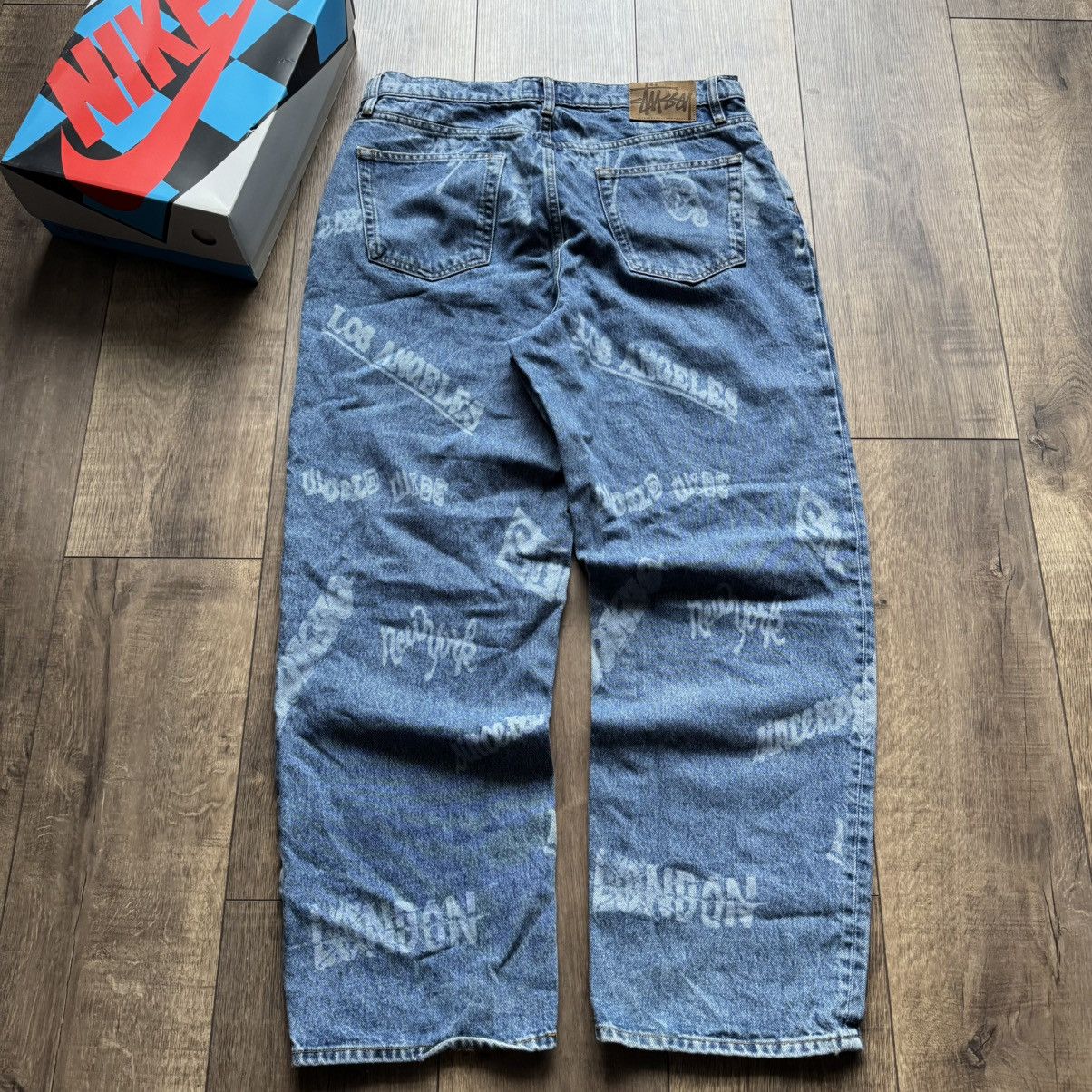 Stussy Stussy Big Ol' Jean Vintage Wash Denim Pants | Grailed