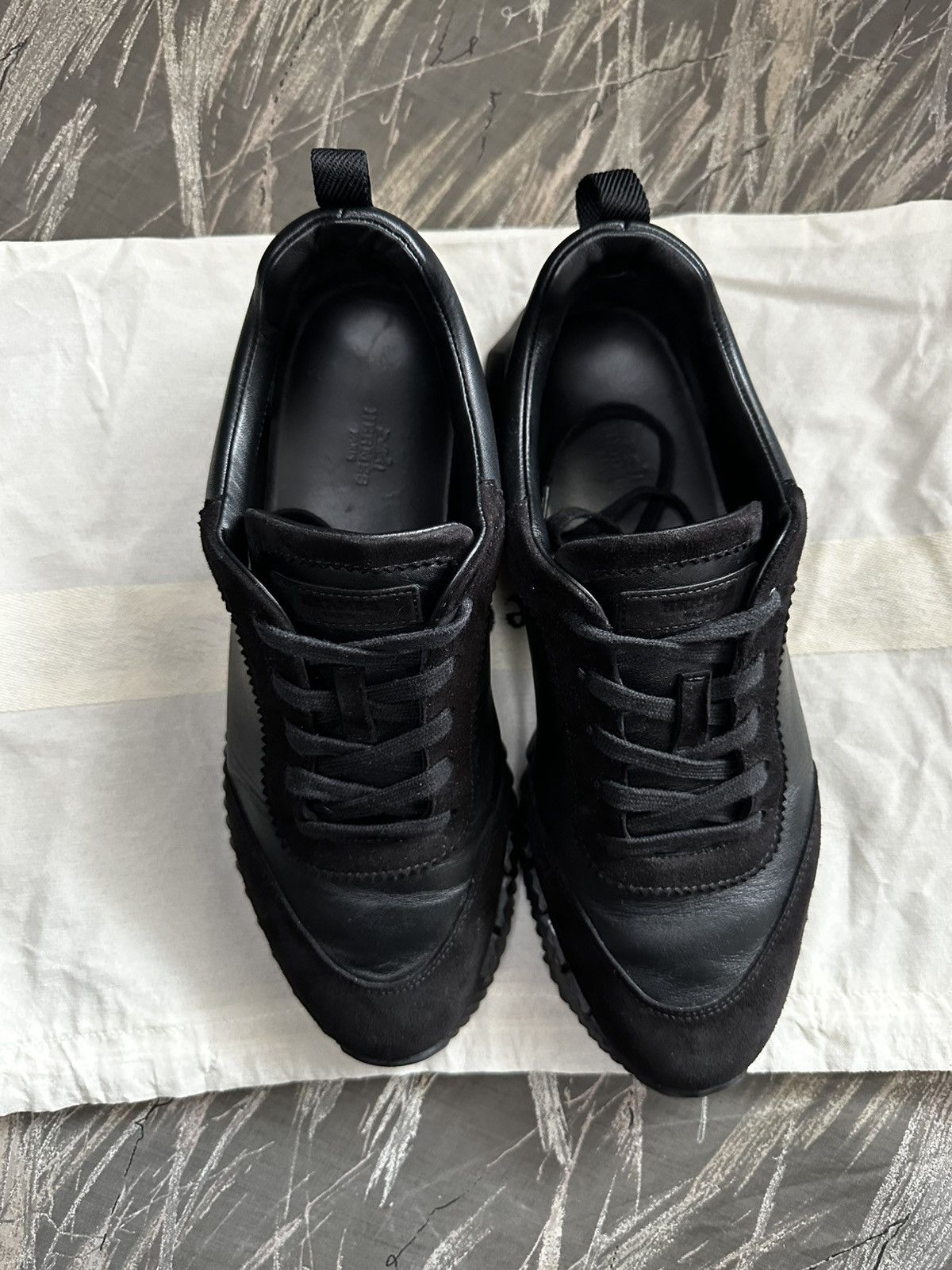 Hermes Hermes bouncing sneakers total black Size US 9 / EU 42 - 7 Thumbnail