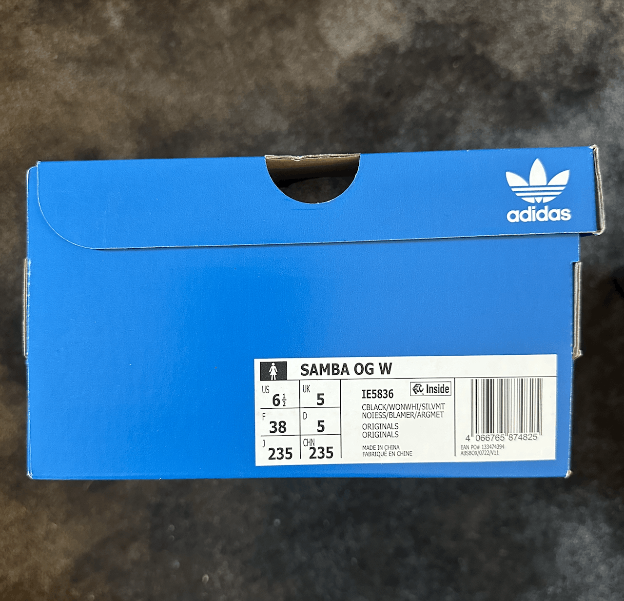 Adidas Samba OG Black Wonder White Size US 6.5 / IT 36.5 - 5 Thumbnail