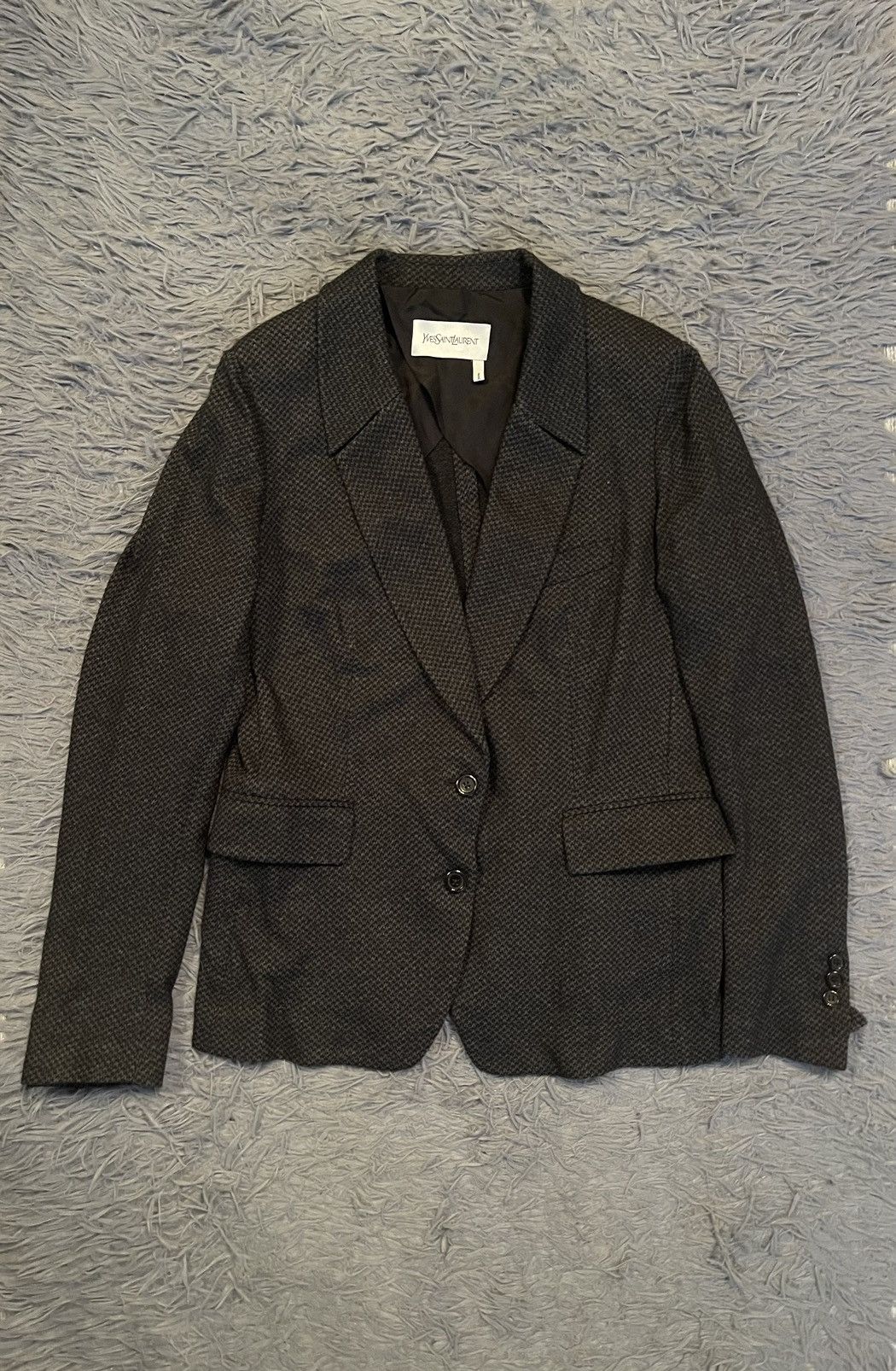 Yves Saint Laurent Yves Saint Laurent YSL cashmere blazer jacket Size 40R - 7 Thumbnail