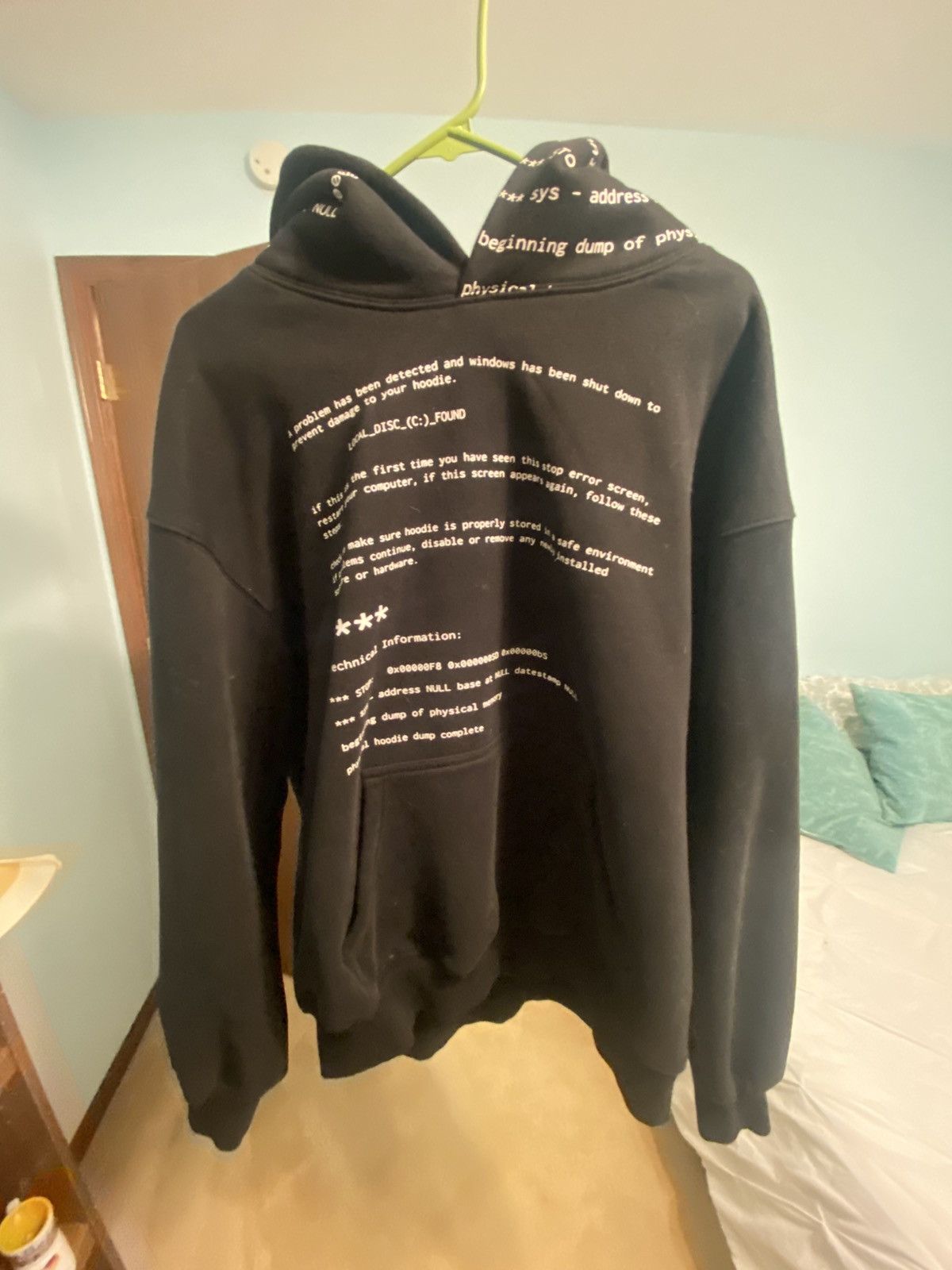 Other lilonesock Windows error screen hoodie Size US L / EU 52-54 / 3 - 1 Thumbnail