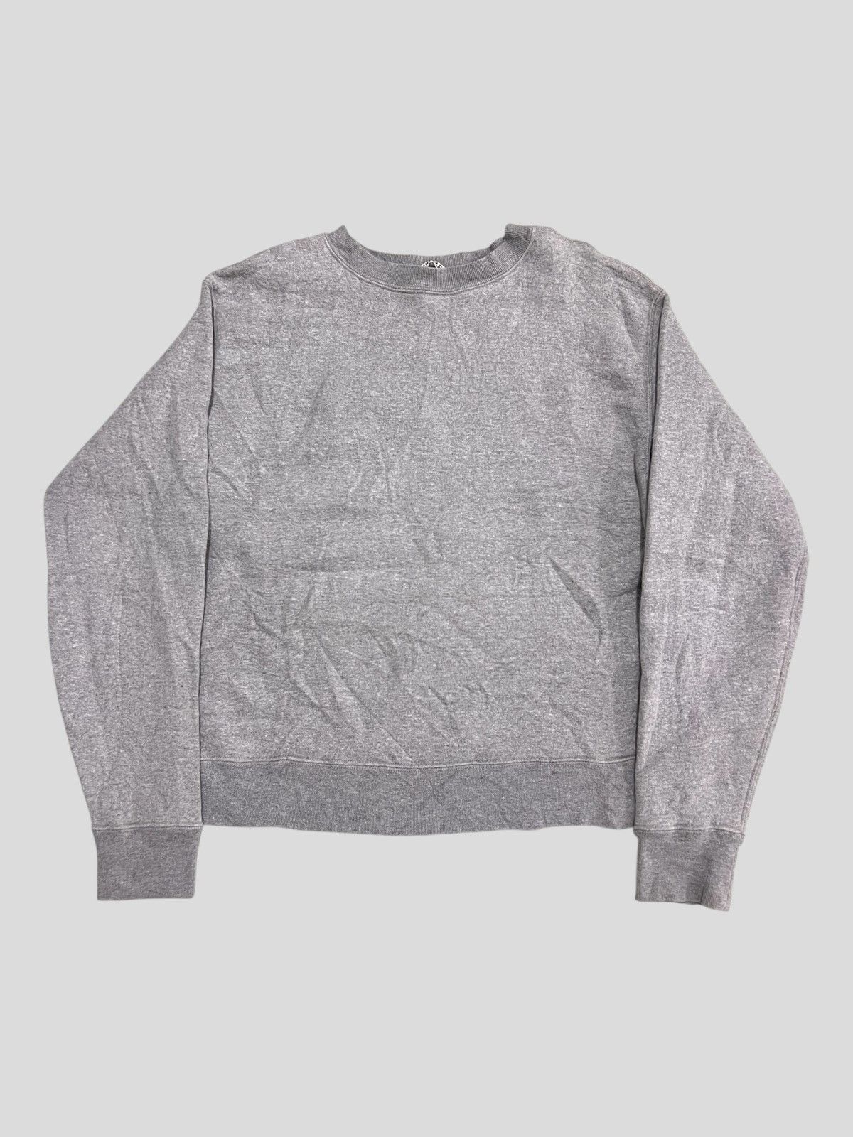 Auralee Auralee Loopwheel Boxy Heavy Cotton Thermal Lining Sweater Size US S / EU 44-46 / 1 - 1 Thumbnail