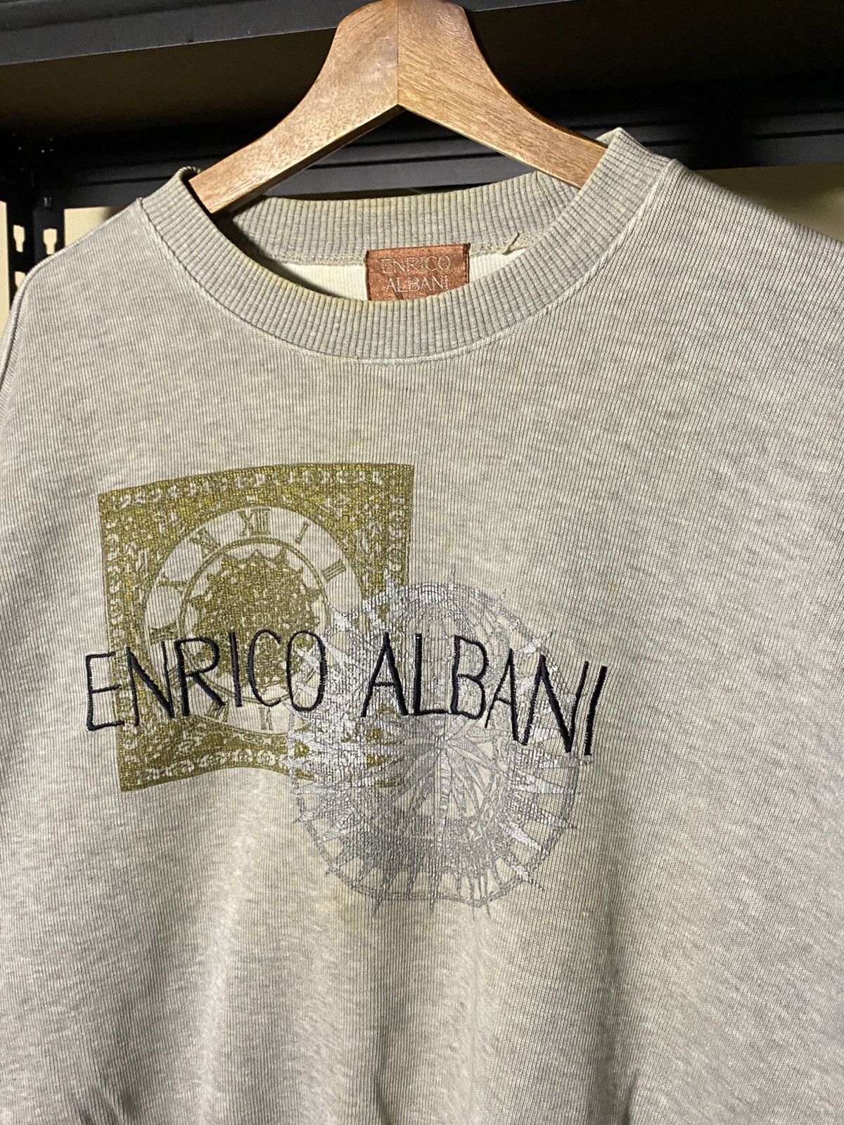 Other Y2K Enrico Albani Sweatshirt Size US L / EU 52-54 / 3 - 2 Thumbnail