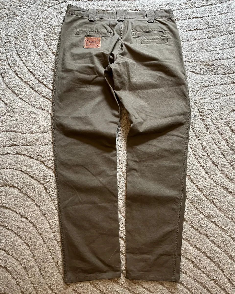 Dolce & Gabbana SS2008 Dolce & Gabbana Safari Luxe Olive Pants Size US 34 / EU 50 - 4 Thumbnail