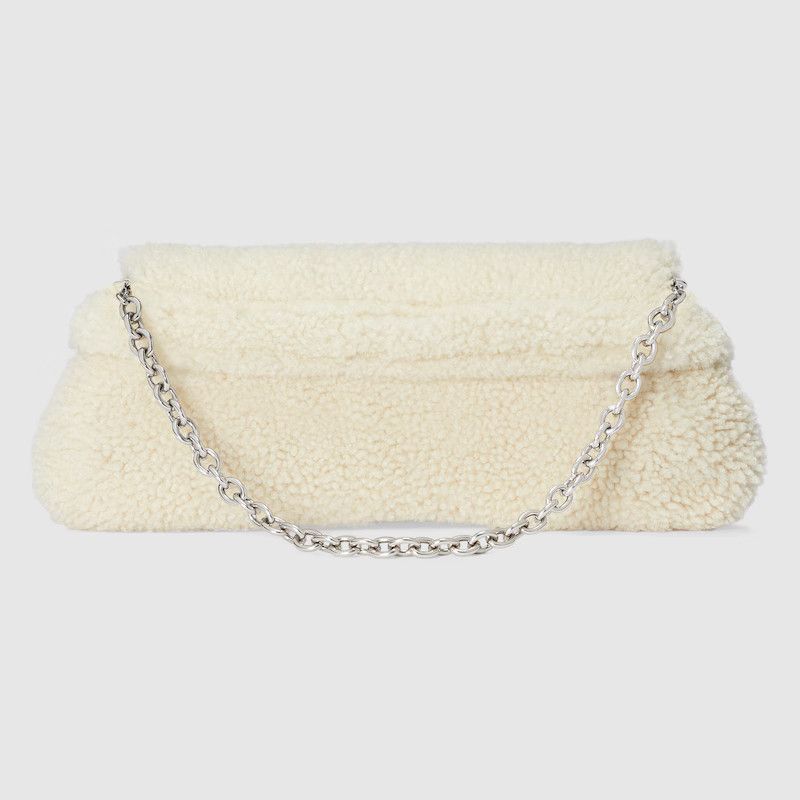 Gucci o1s1wg110225 Size: OS / Horsebit Chain Medium Shoulder Bag Size ONE SIZE - 6 Thumbnail