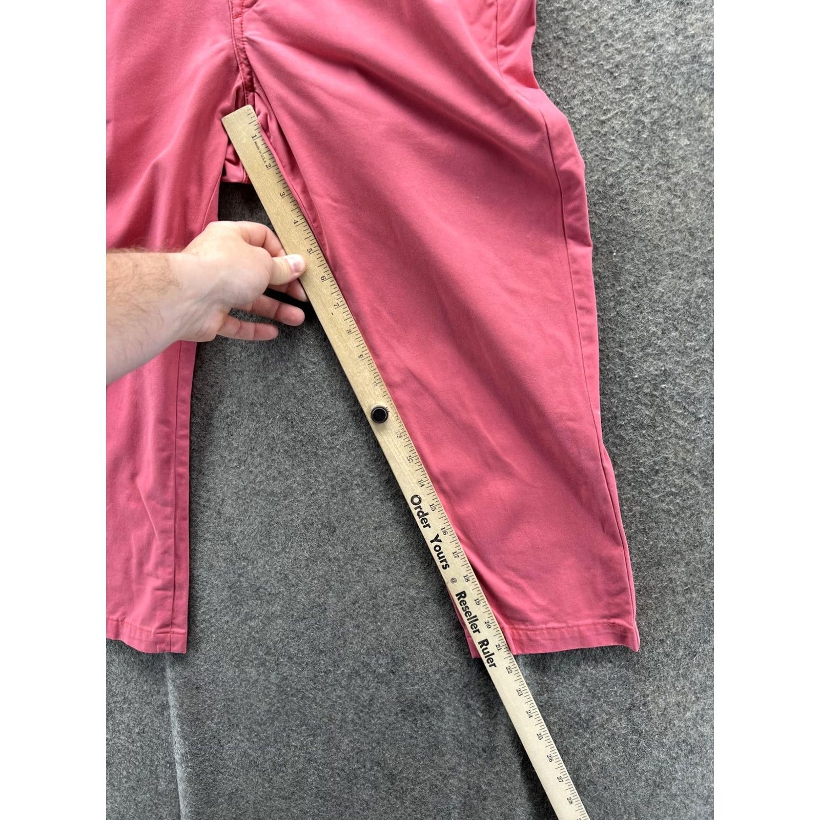 Polo Ralph Lauren Polo Ralph Lauren Pants Mens 32x22 Pink Chino Stretch Straight Fit Casual Twill Size US XS / EU 42 / 0 - 5 Thumbnail