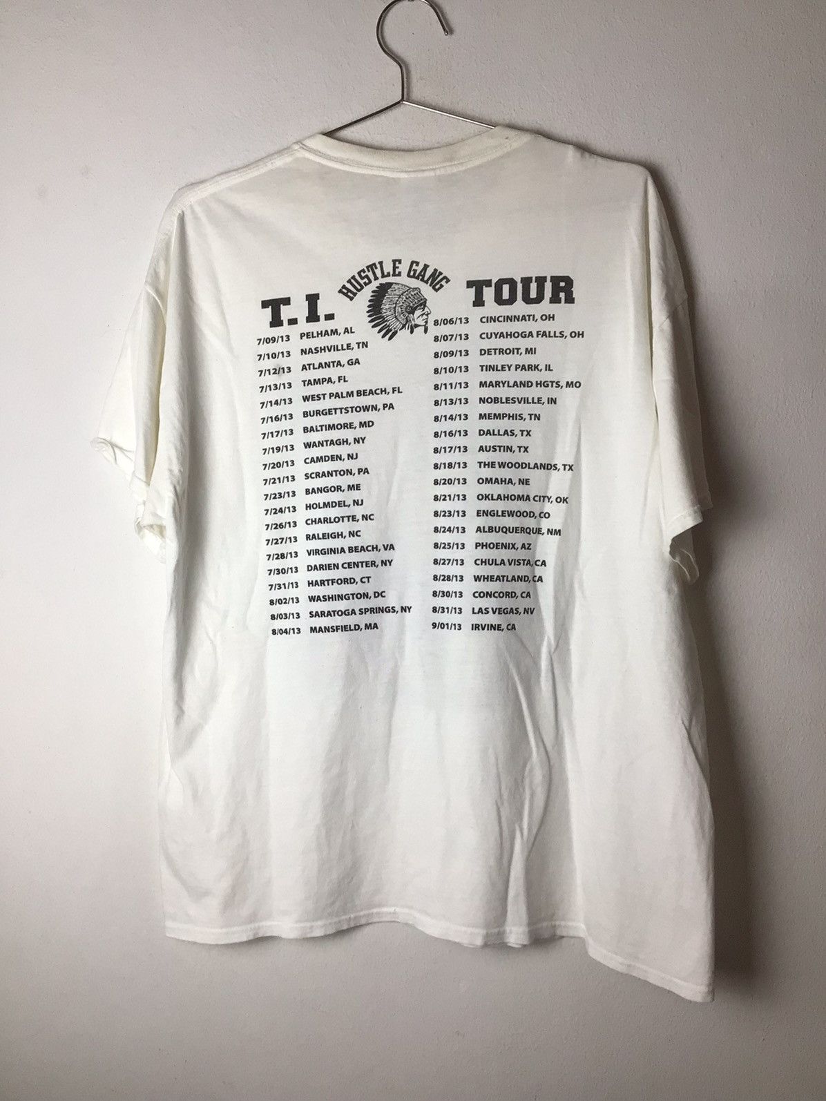 Rap Tees × Wu-Tang Clan T.I. Tour 2013 Size US XL / EU 56 / 4 - 4 Thumbnail
