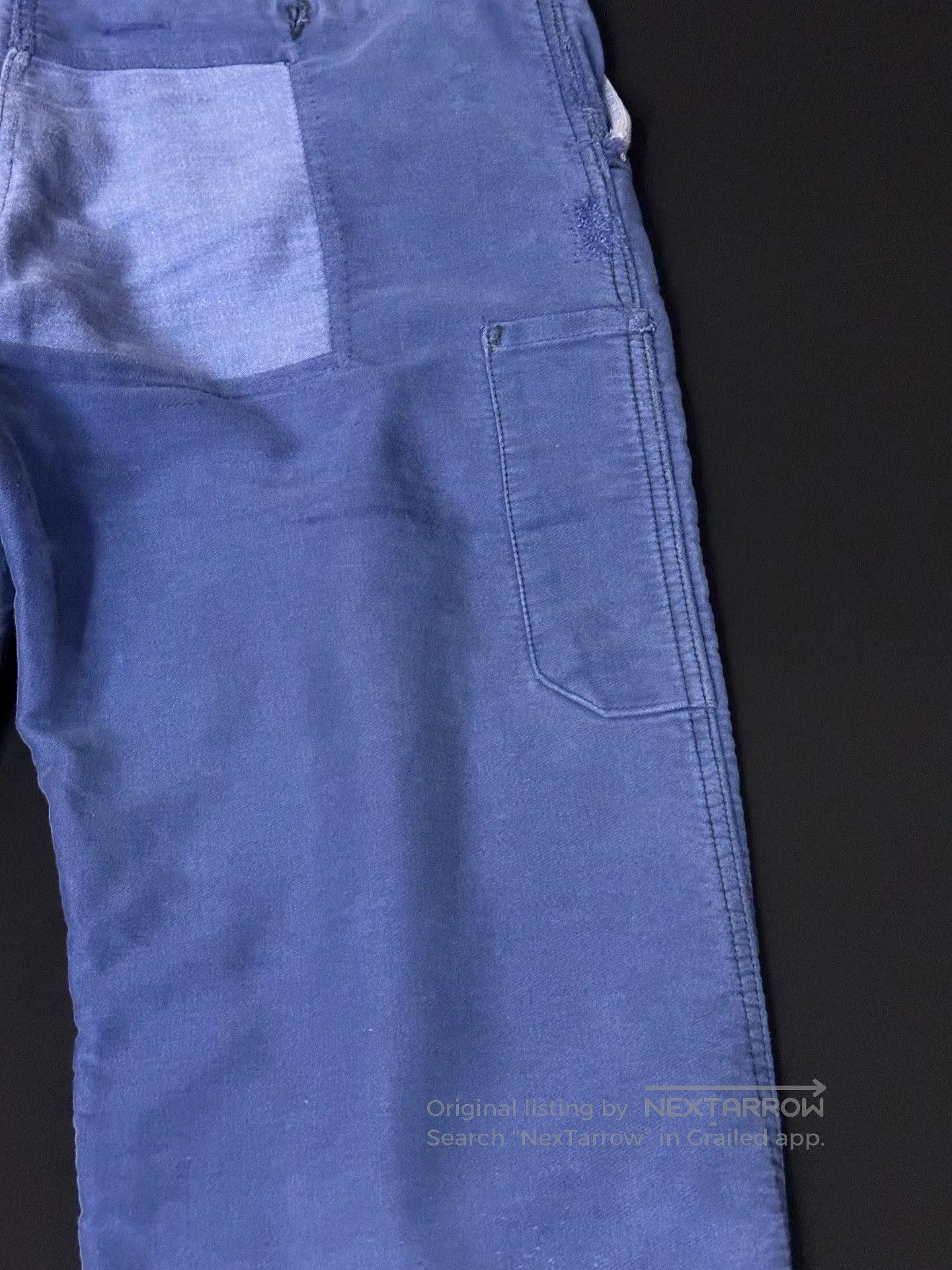 Vintage Vintage French Workwear Moleskin Boro Pants. Size US 31 - 7 Thumbnail