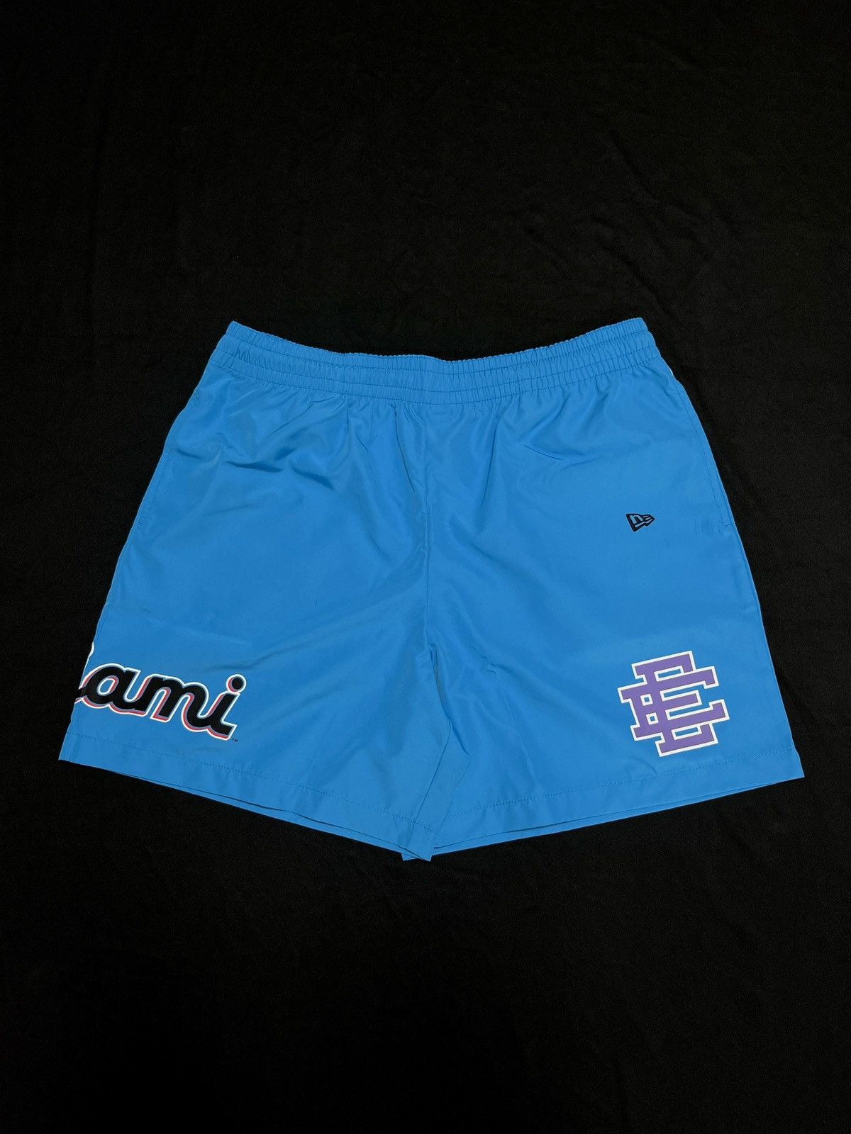 New Era Rare Eric Emanuel EE MLB New Era Basic Marlins Short 2XL Grailed