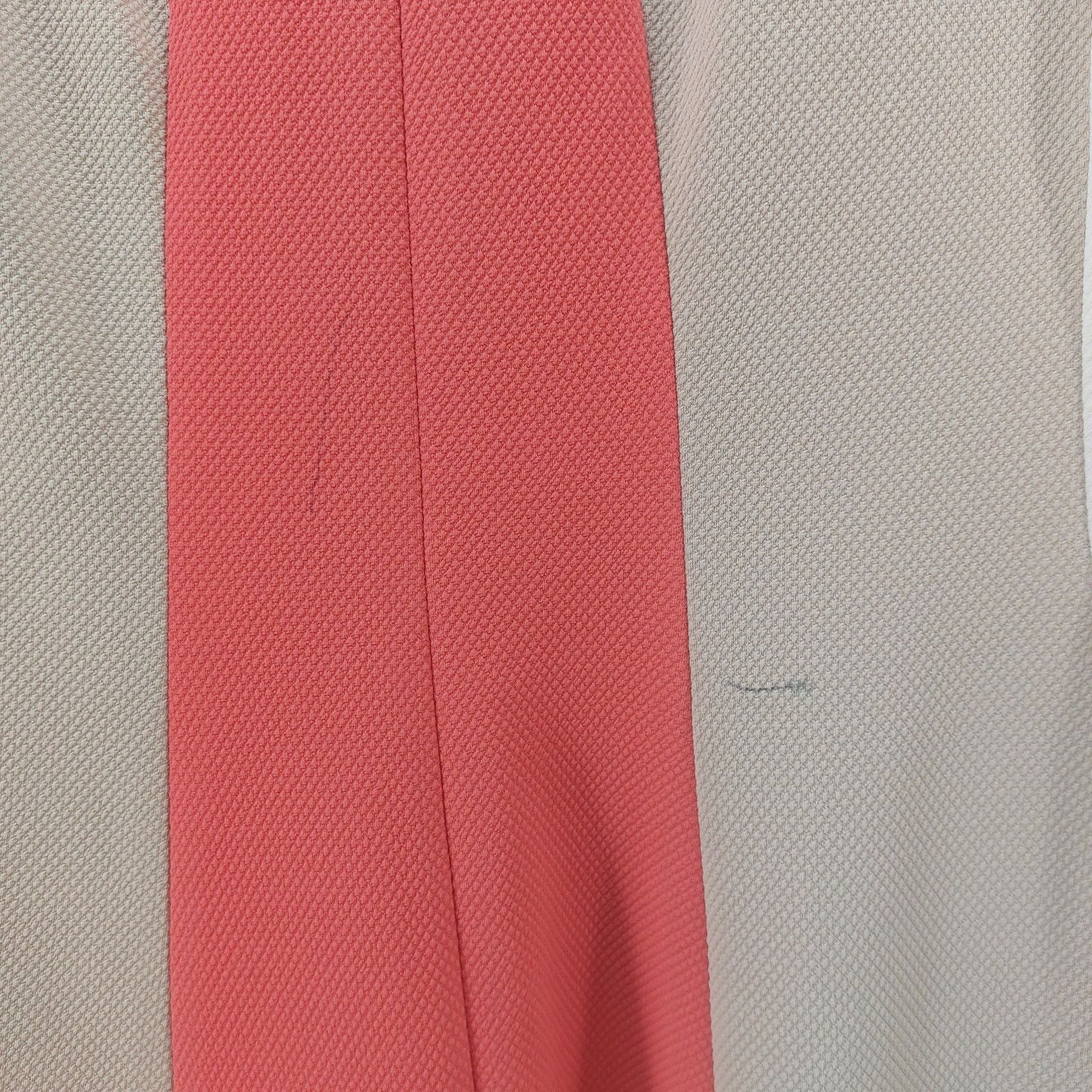 Other Sandra Darren 22W Plus Size Career Dress Beige Coral White Size 3XL / US 20-22 - 14 Thumbnail