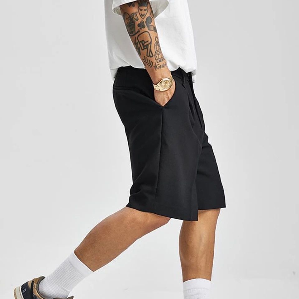 Japanese Brand × Other Casual Solid Straight Shorts Size US 30 / EU 46 - 2 Thumbnail