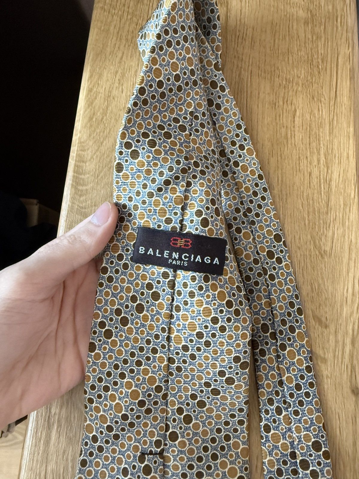 Balenciaga Vintage Balenciaga Tie Size ONE SIZE - 4 Thumbnail