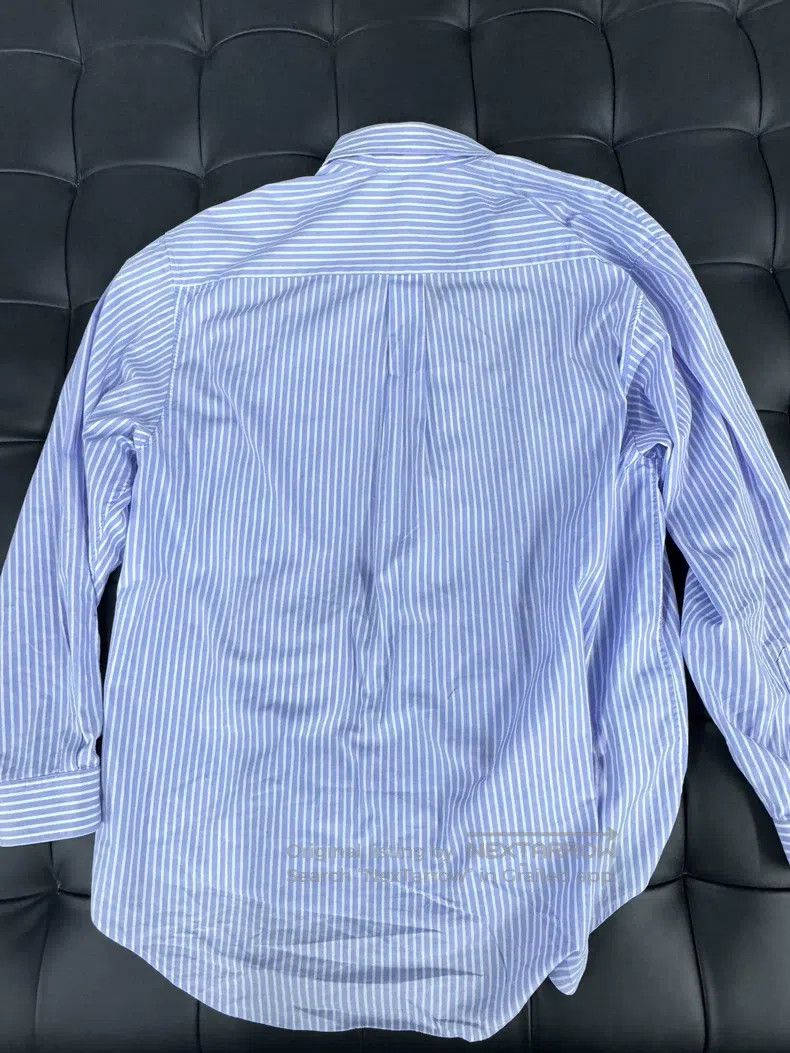 Vetements Vetements Tie Collar Oversized Striped Shirt Size US XS / EU 42 / 0 - 2 Thumbnail