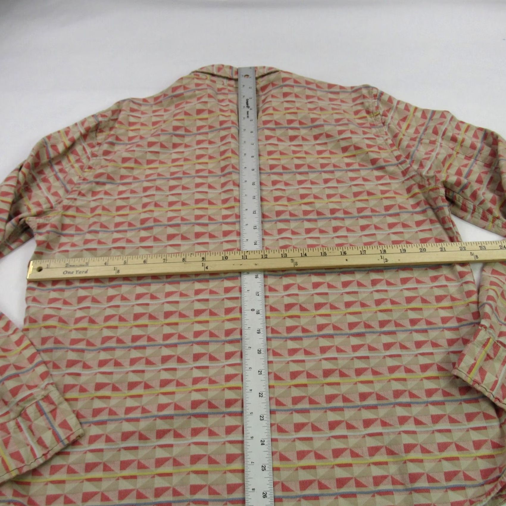 Vintage Koto Shirt Mens Large Long Sleeve Button Front Pockets Casual Diamond Cotton Size US L / EU 52-54 / 3 - 4 Thumbnail