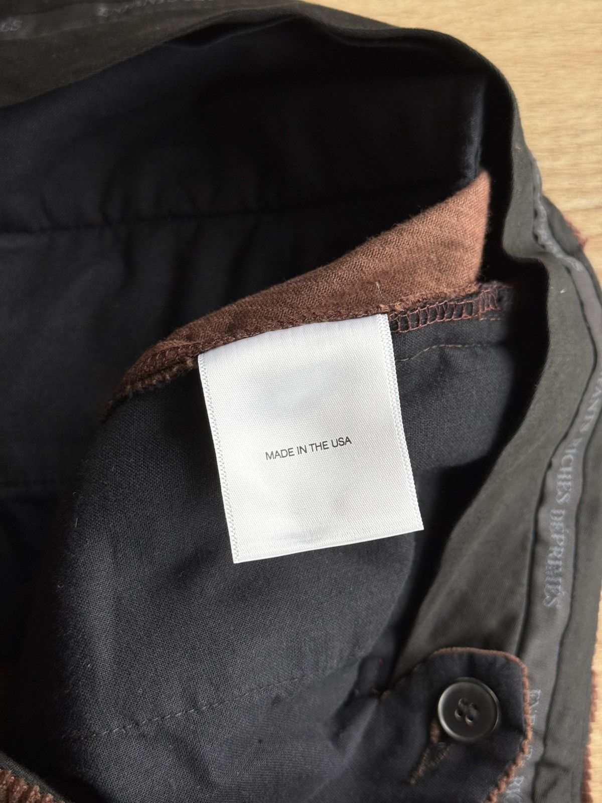Enfants Riches Deprimes Enfants Riches Déprimés Wide-Leg Corduroy Trousers Size US 32 / EU 48 - 11 Thumbnail