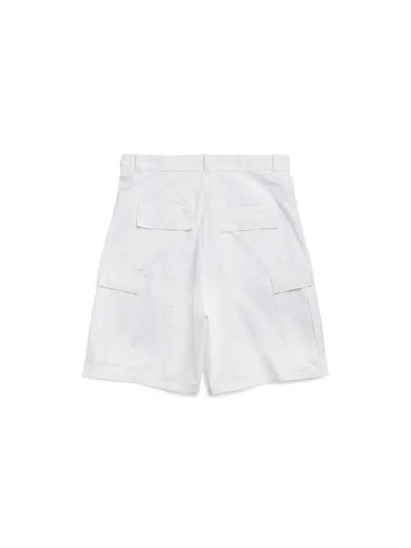 Balenciaga o1la1rc1a0226 Cargo Shorts In White Size US 36 / EU 52 - 2 Thumbnail