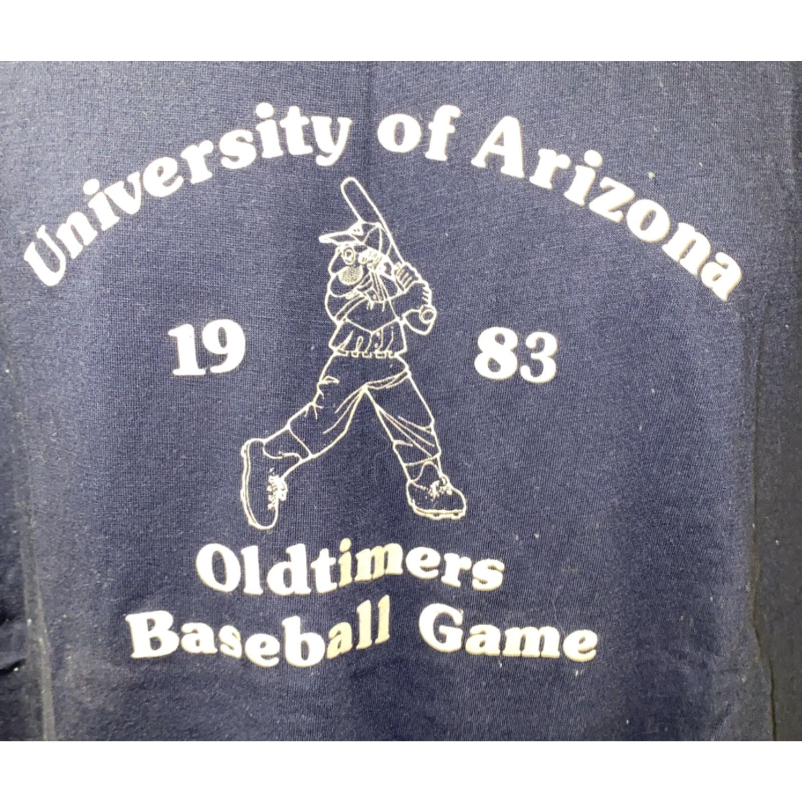 Vintage VINTAGE U Of A Oldtimers Baseball T-Shirt Navy Blue Size XL Mens Regular Short Sleeve Cotton/Polyester Description Size US XL / EU 56 / 4 - 2 Thumbnail