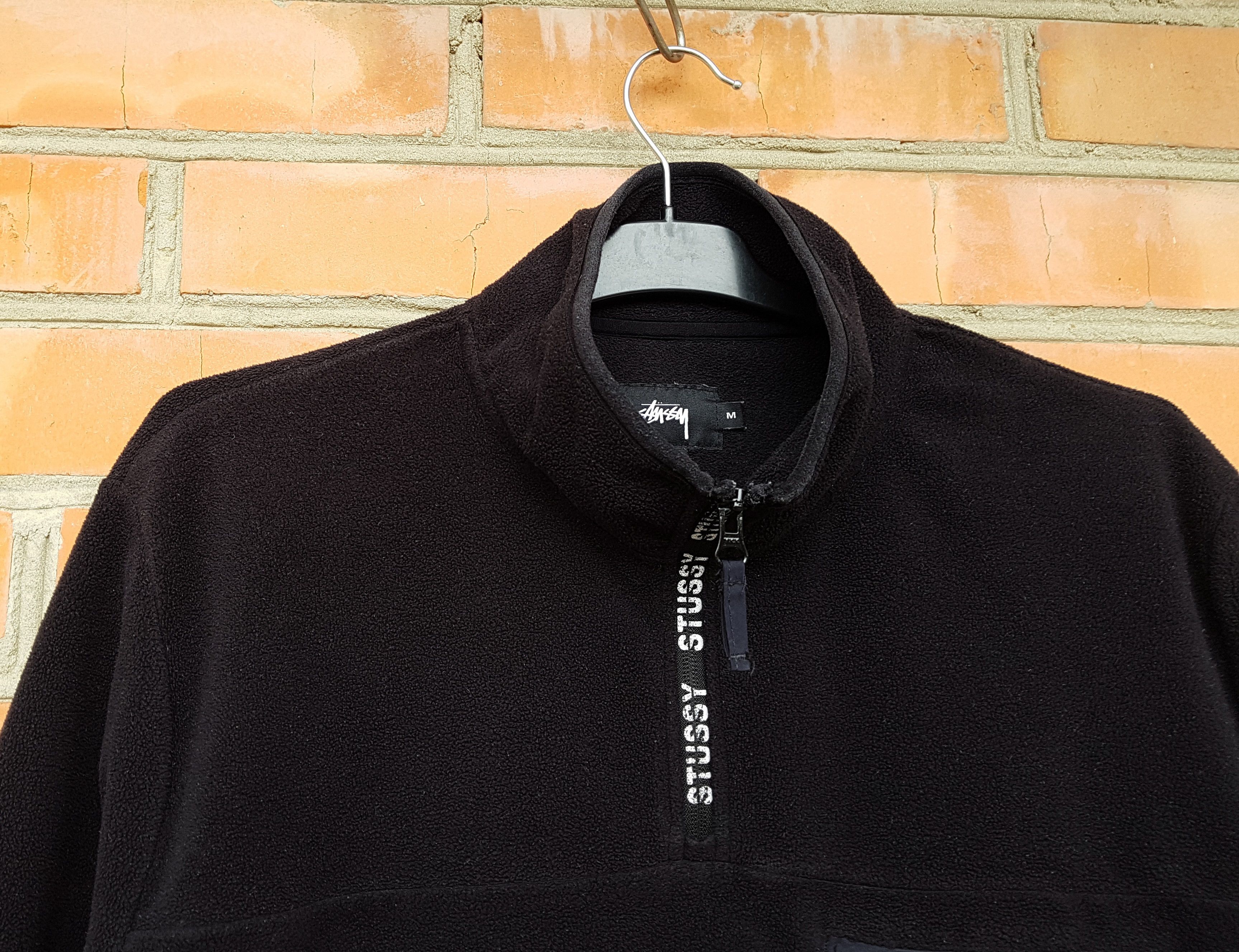 Stussy Stussy Front Pocket Quarter Zip Fleece sz M Size US M / EU 48-50 / 2 - 3 Thumbnail