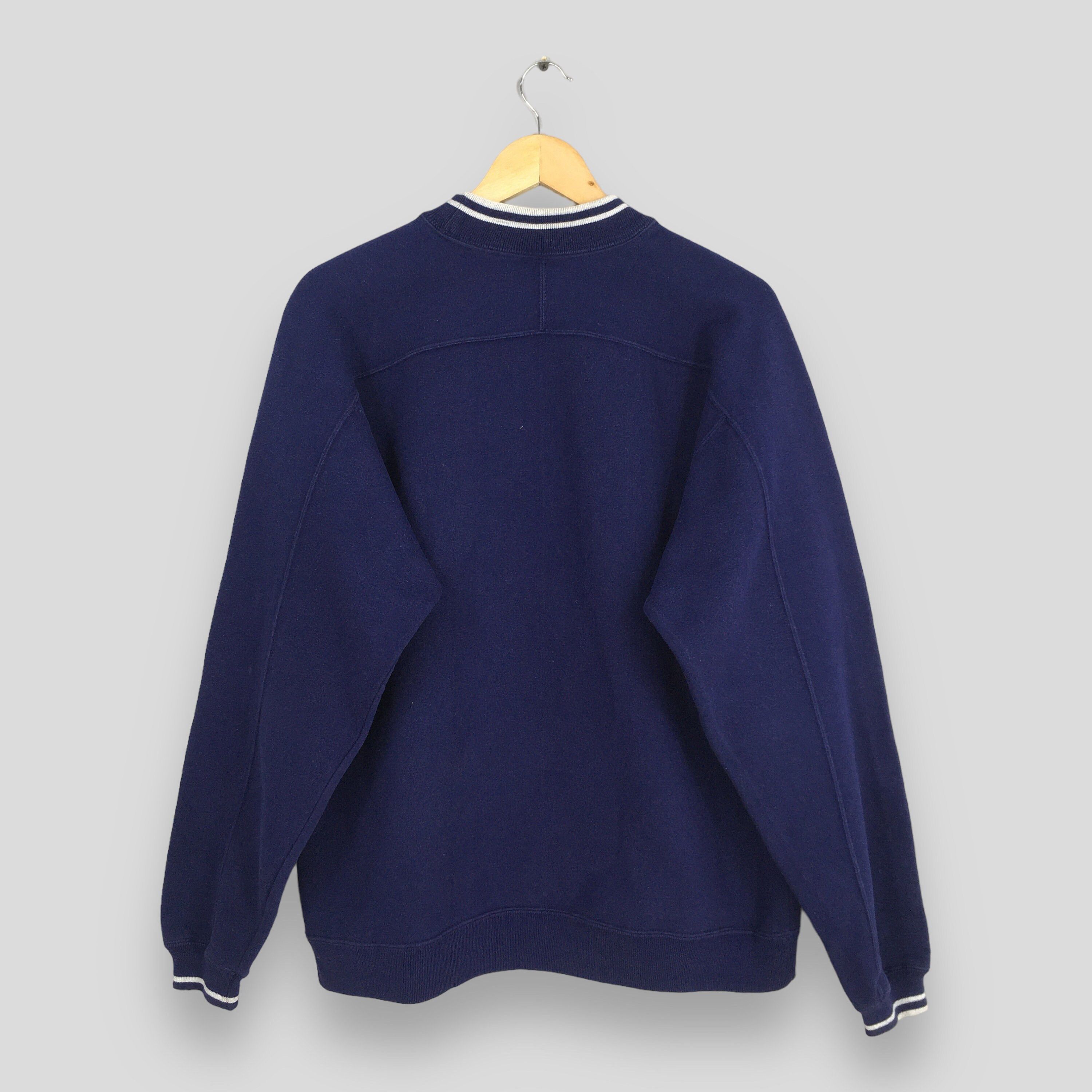 NCAA × Vintage Vintage 90s Michigan Wolverines Blue Crewneck Large Size US L / EU 52-54 / 3 - 6 Thumbnail