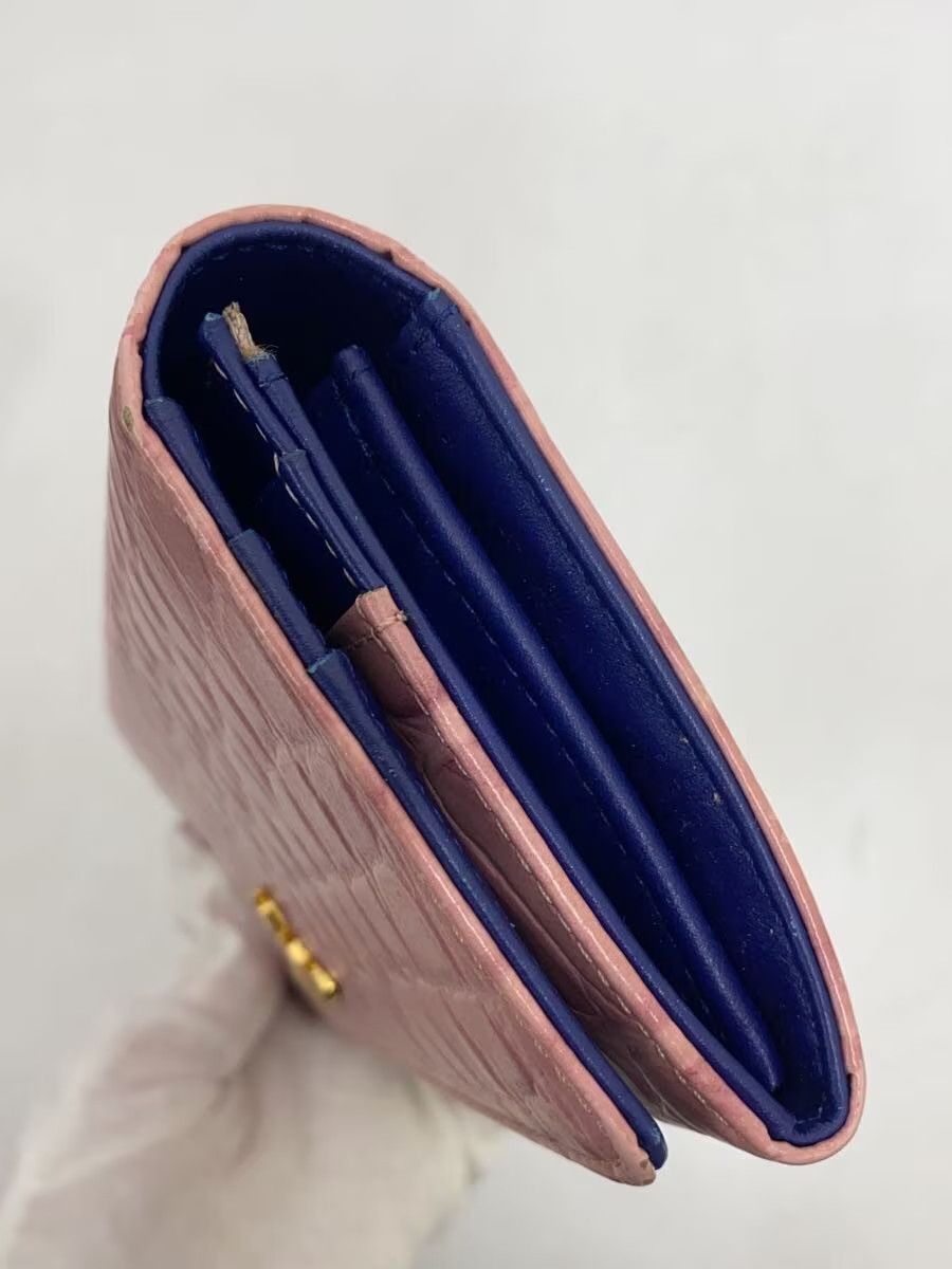 Vivienne Westwood Crocodile Embossed Orb Leather Wallet Size ONE SIZE - 3 Thumbnail