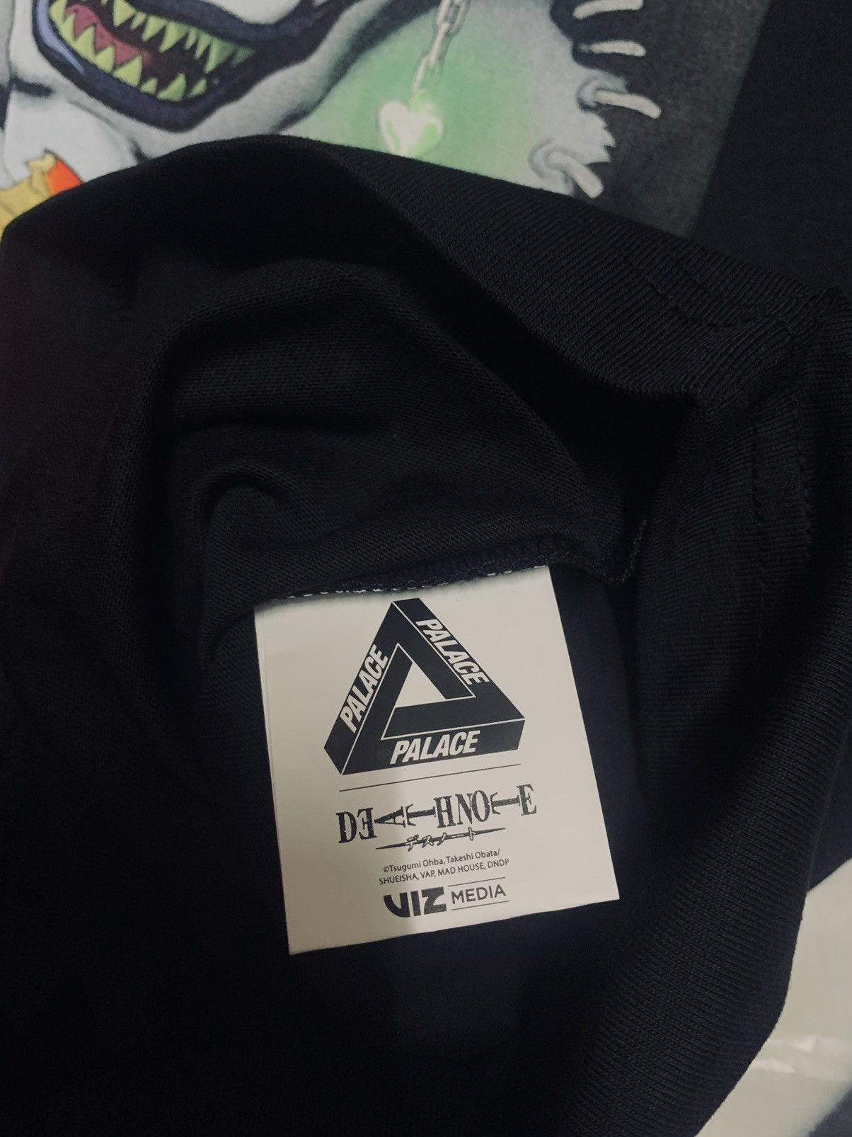 Palace Palace x Death Note Tee (Black) Size US L / EU 52-54 / 3 - 6 Thumbnail
