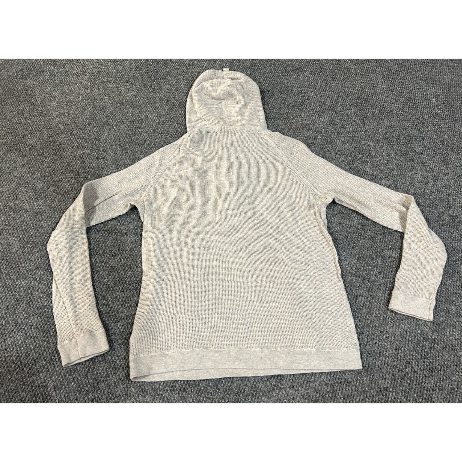 Prana prAna Hoodie Women L Gray Knit Cowl Neck Pullover 1/4 Zip Long Sleeve Casual Outdoor Winter Fall Spring Size L / US 10 / IT 46 - 7 Thumbnail