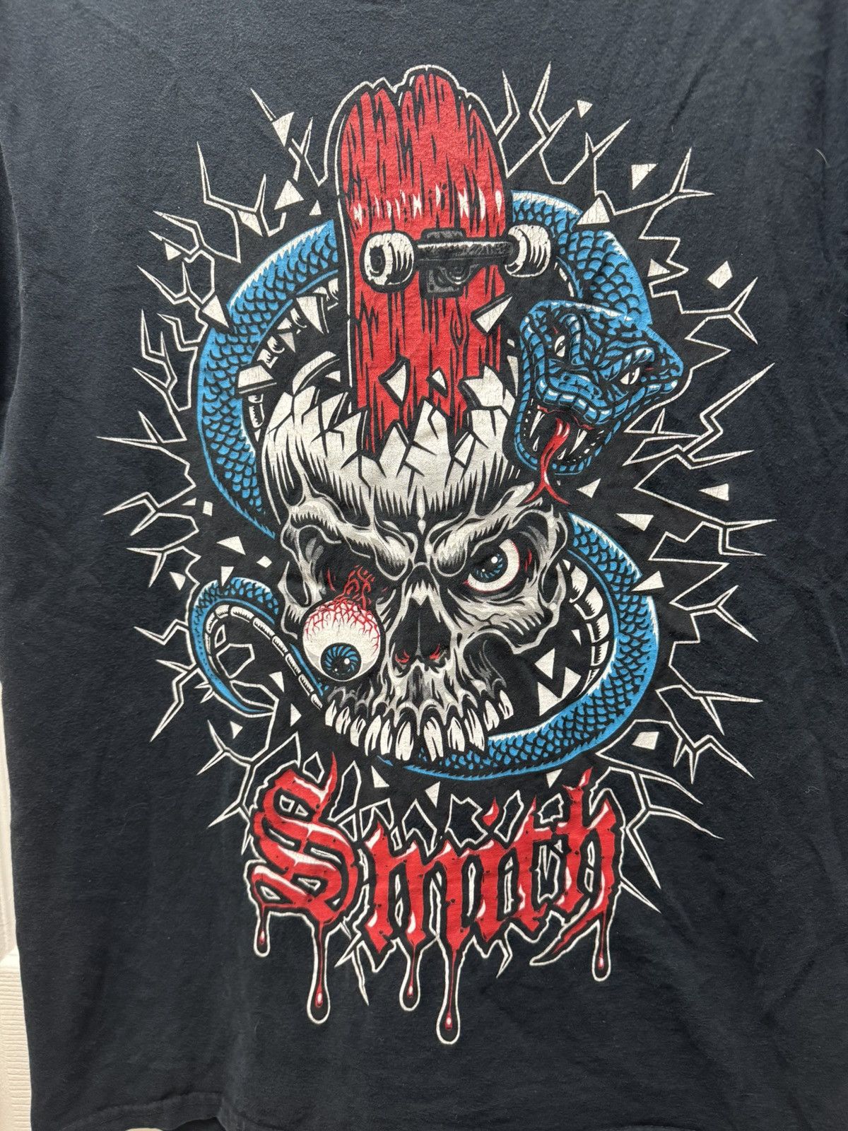 DC DC Skateboarding Evan Smith Skull Snake Vintage Tattoo Graph Size US M / EU 48-50 / 2 - 2 Thumbnail