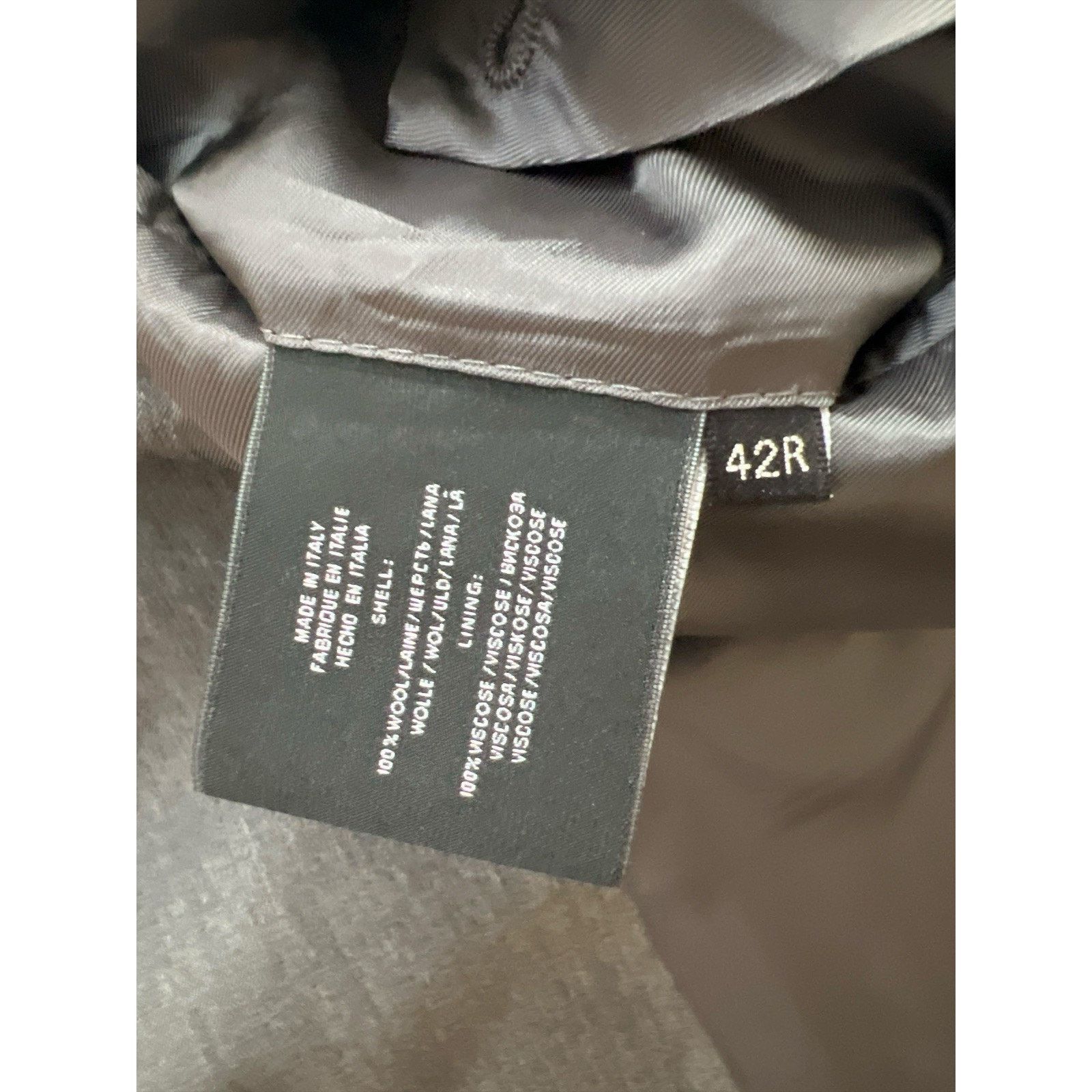 Ralph Lauren Black Label BLACK LABEL Ralph Lauren Wool Blazer Grey 42R Sport Coat Size 42R - 8 Thumbnail