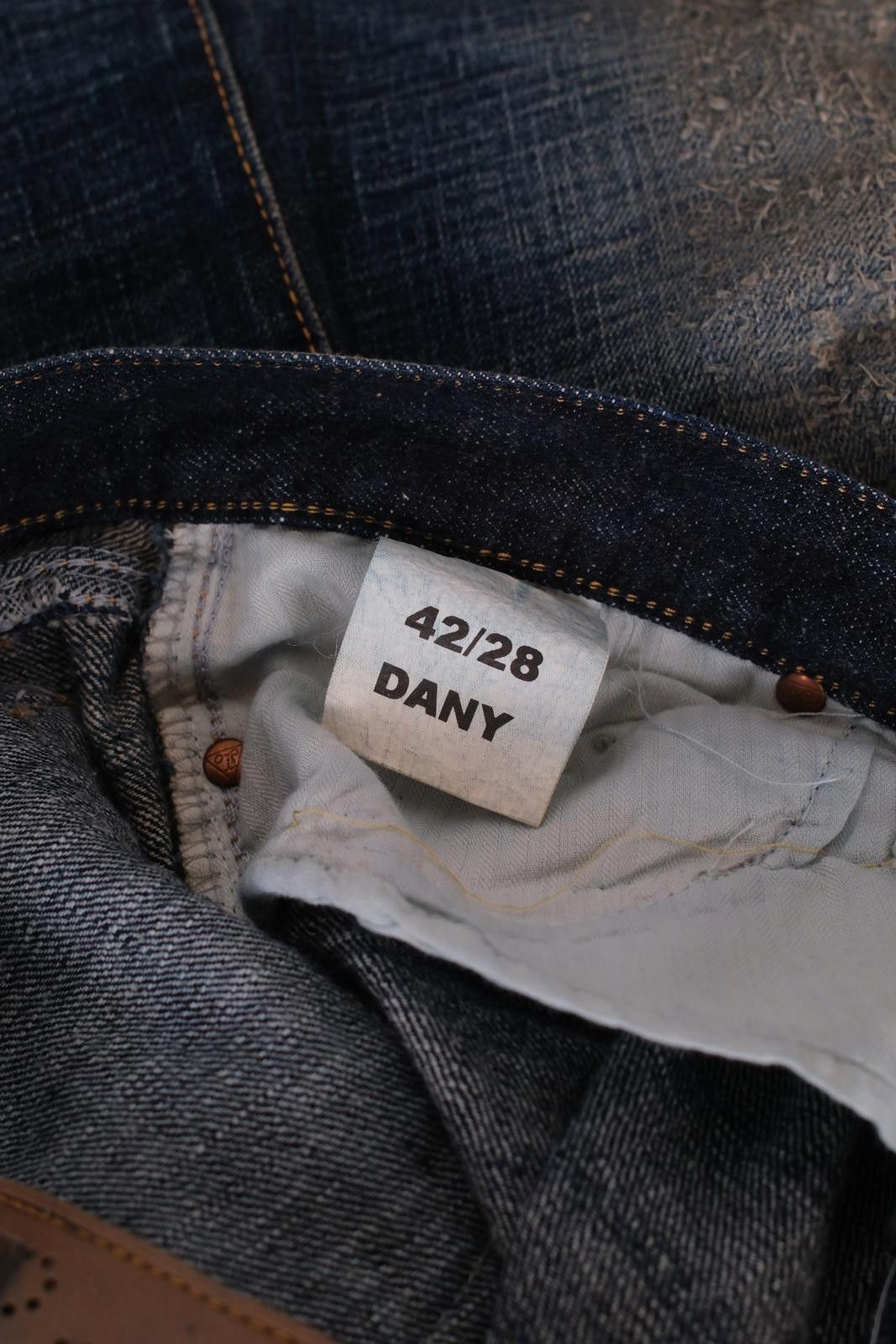 Other 80's Roy Roger's Distressed Faded Straight-Leg Jeans Size US 30 / EU 46 - 10 Thumbnail