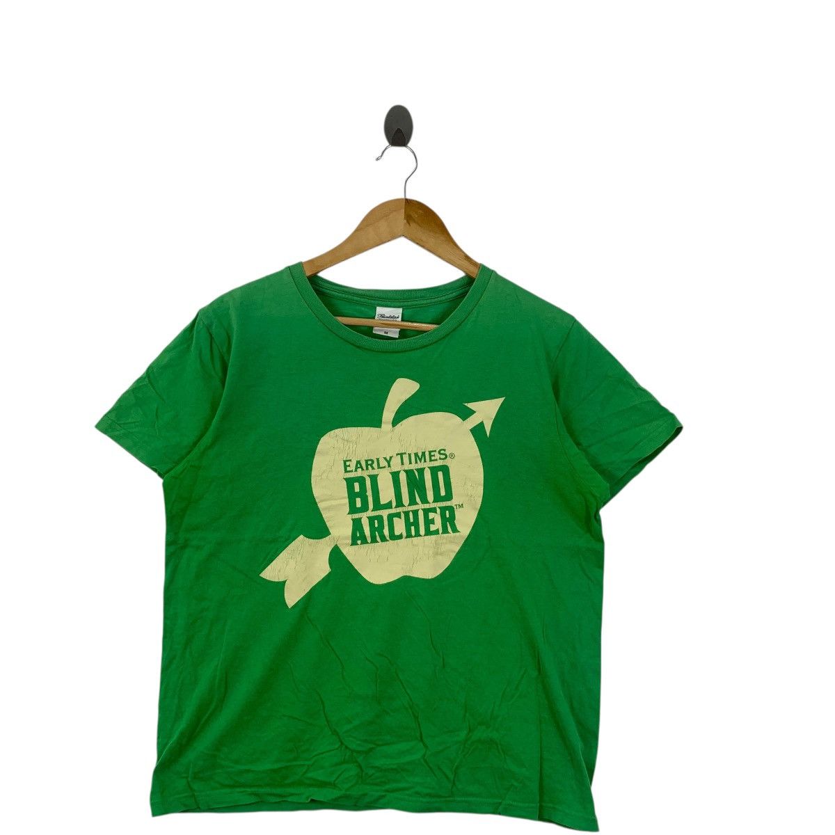 Other EARLY TIMES WHISKY Blind Archer Spice Apple Tee Shirt Top Size M / US 6-8 / IT 42-44 - 4 Thumbnail
