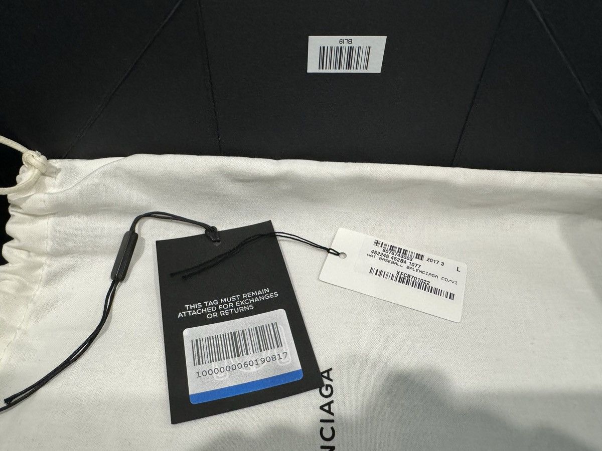 Balenciaga Made in Italy Logo Cap Size ONE SIZE - 3 Thumbnail