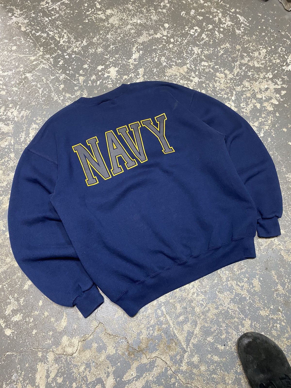 Vintage Vintage United States Navy Hoodie Sweatshirt Soffe USA Size US L / EU 52-54 / 3 - 13 Thumbnail