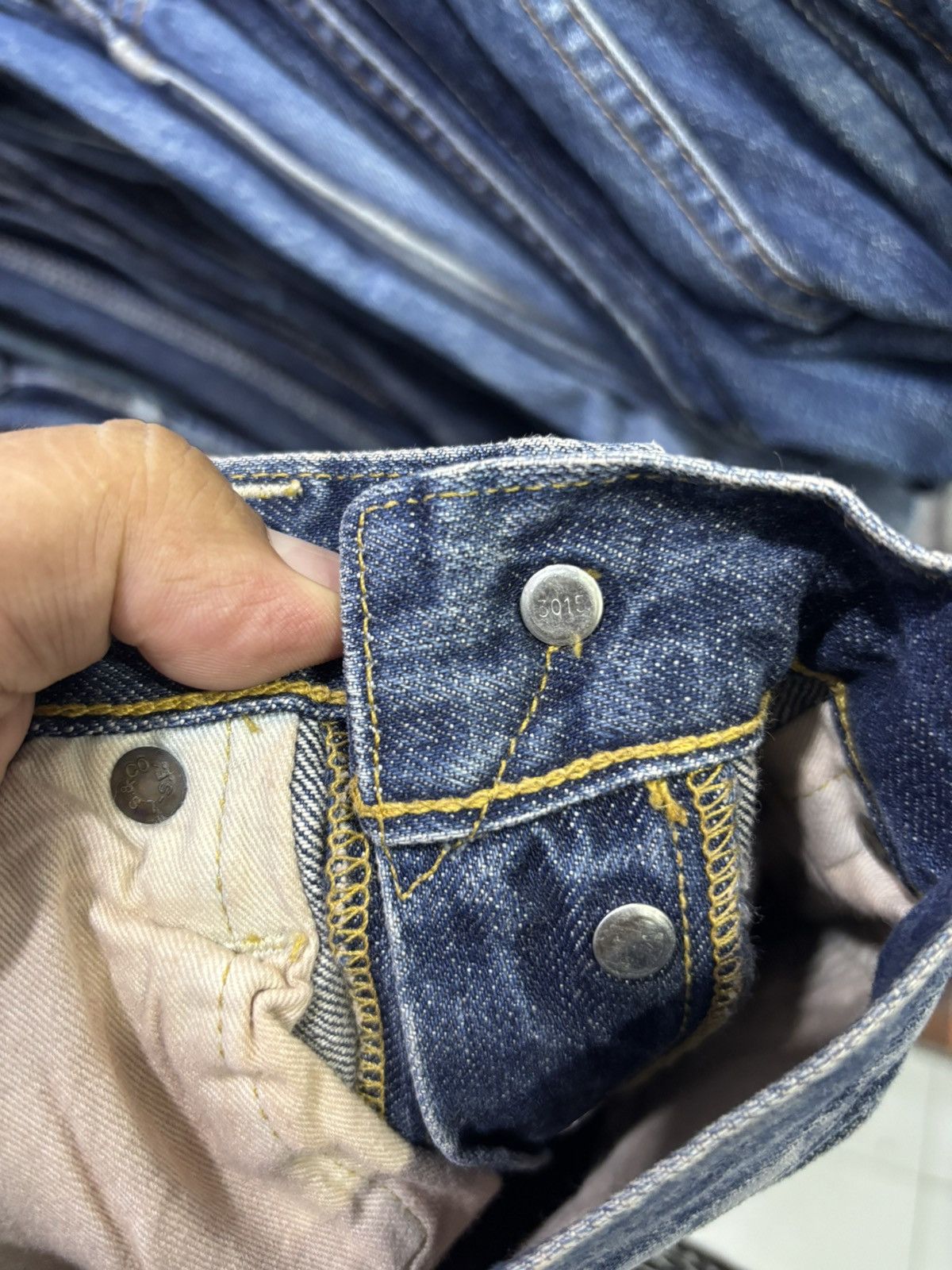 Levi's Vintage 501XX Big E Selvedge LVC Jeans Size US 30 / EU 46 - 10 Thumbnail